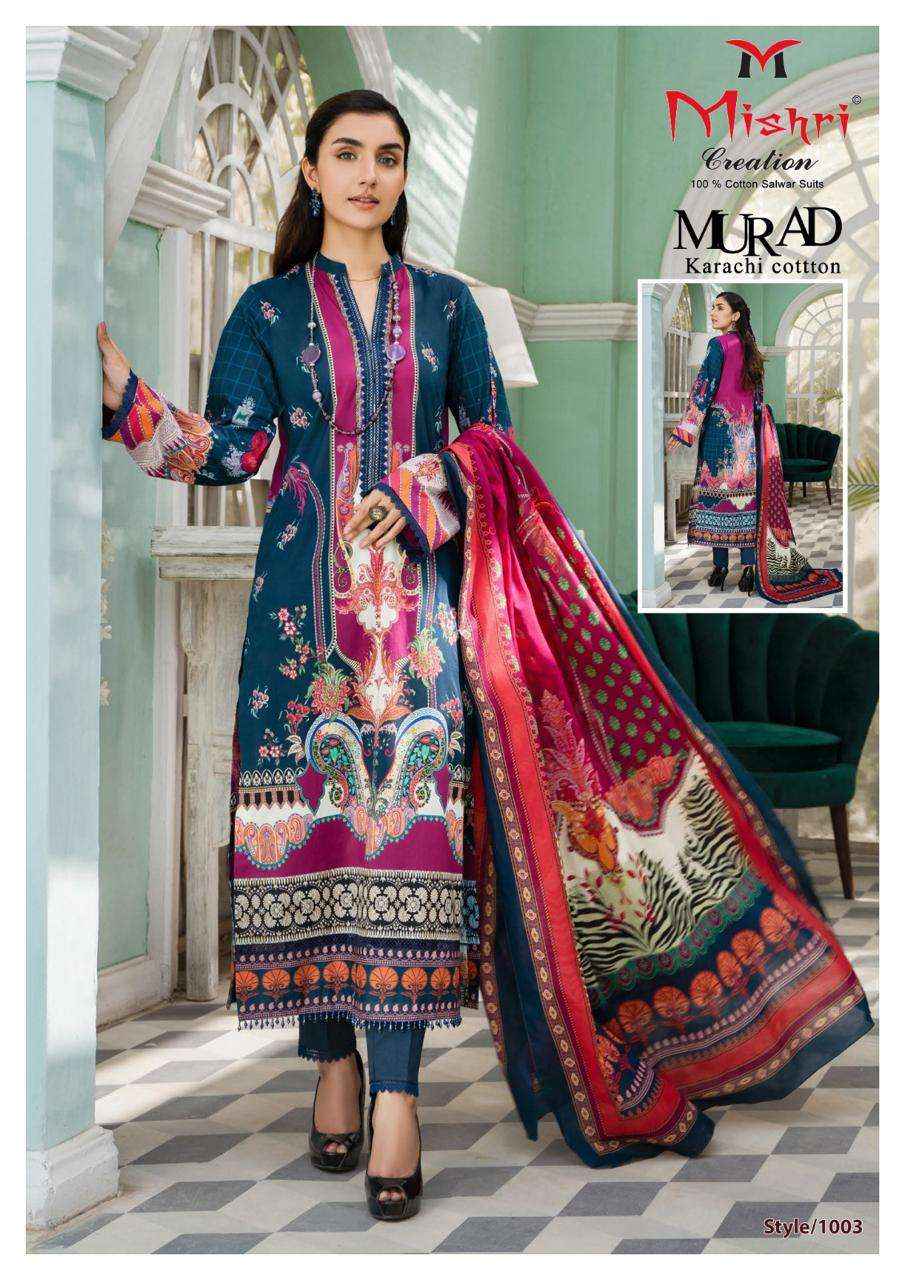 MISHRI CREATION MURAD VOL 1 PAKISTANI SALWAR KAMEEZ ( 6 PCS CATALOG )