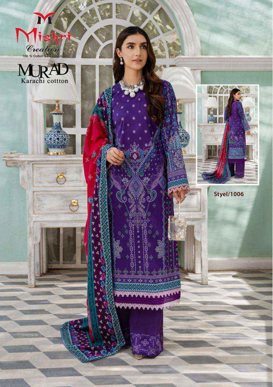 MISHRI CREATION MURAD VOL 1 PAKISTANI SALWAR KAMEEZ ( 6 PCS CATALOG )