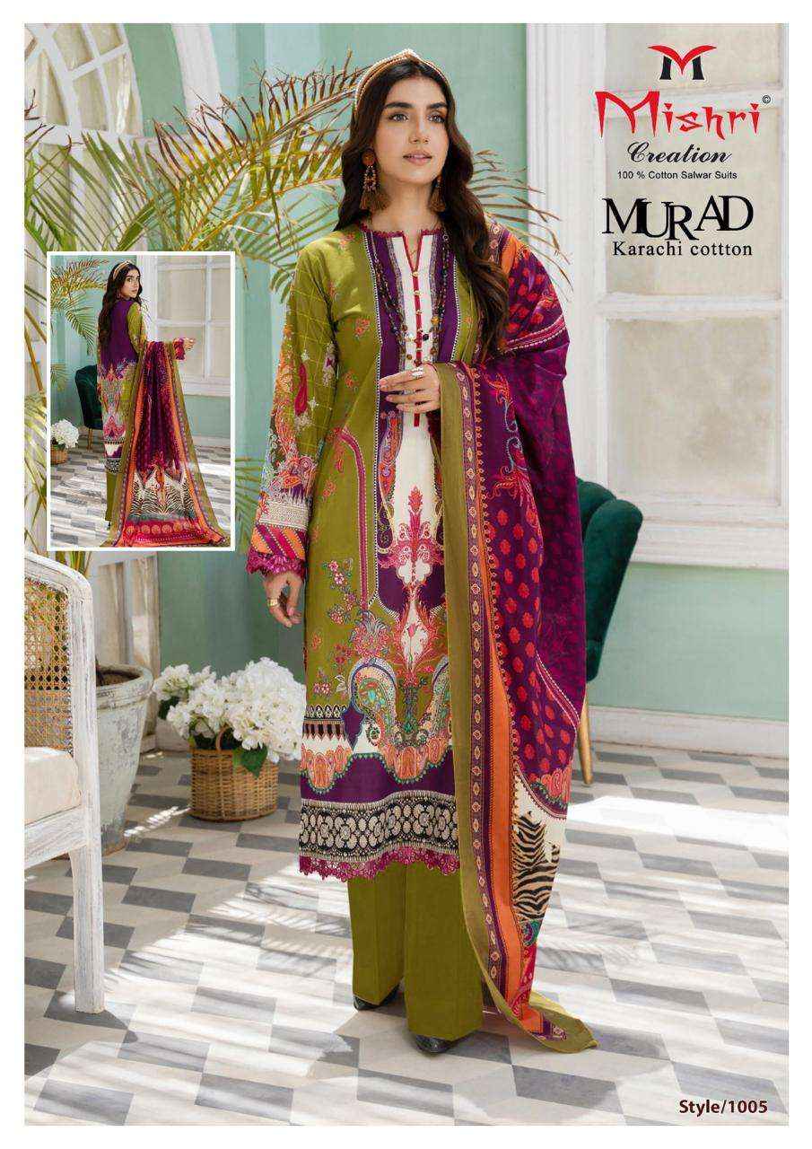 MISHRI CREATION MURAD VOL 1 PAKISTANI SALWAR KAMEEZ ( 6 PCS CATALOG )