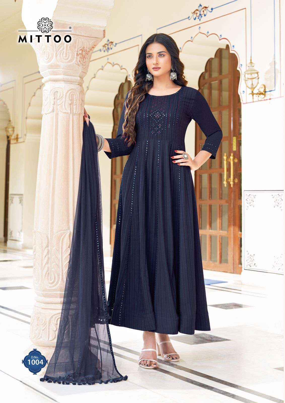 MITTOO FASHION SAAWARIYA GOWN KURTI WHOLESALE FACTORY