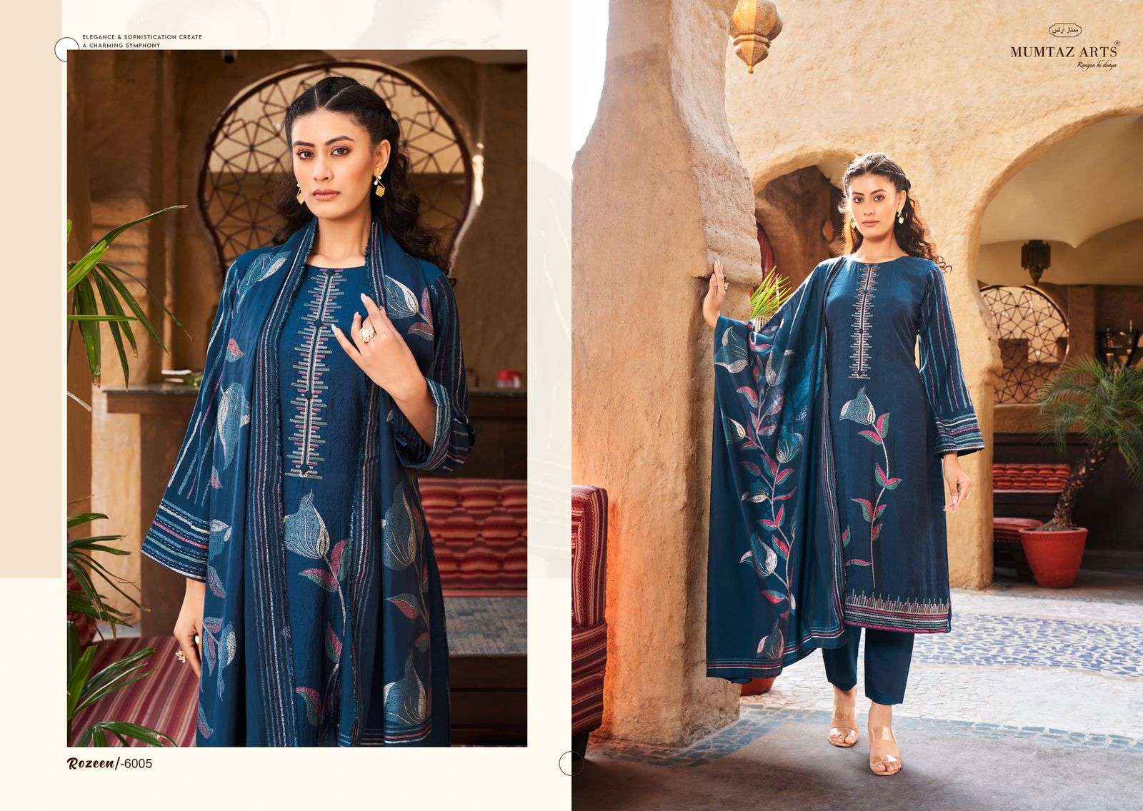 MUMTAZ ARTS ROZEEN SALWAR KAMEEZ WHOLESALE SUPPLIER