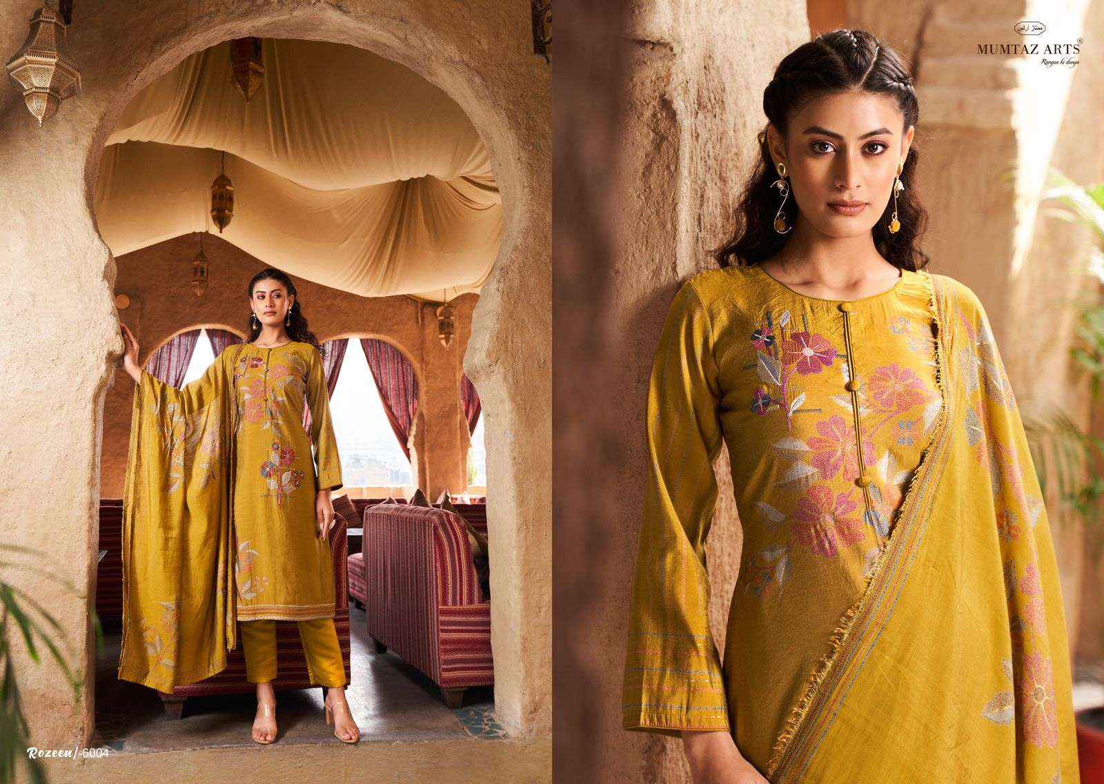 MUMTAZ ARTS ROZEEN SALWAR KAMEEZ WHOLESALE SUPPLIER