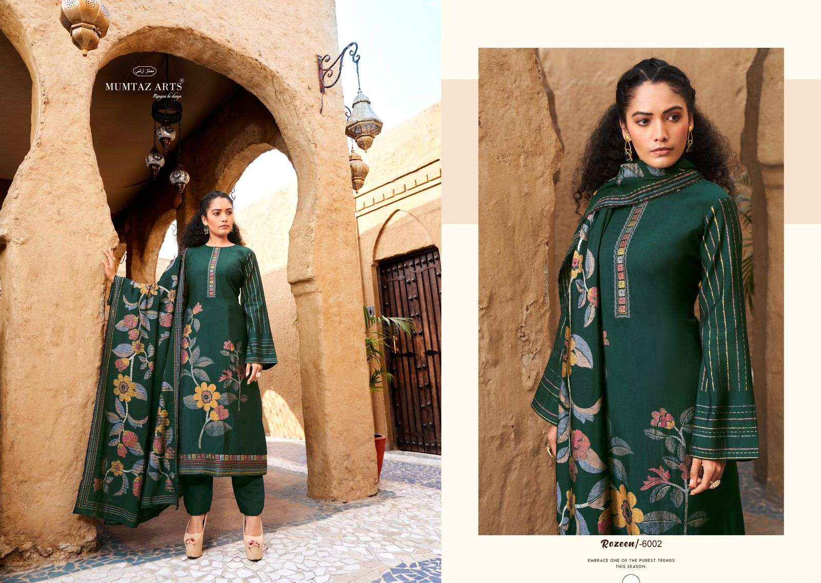 MUMTAZ ARTS ROZEEN SALWAR KAMEEZ WHOLESALE SUPPLIER