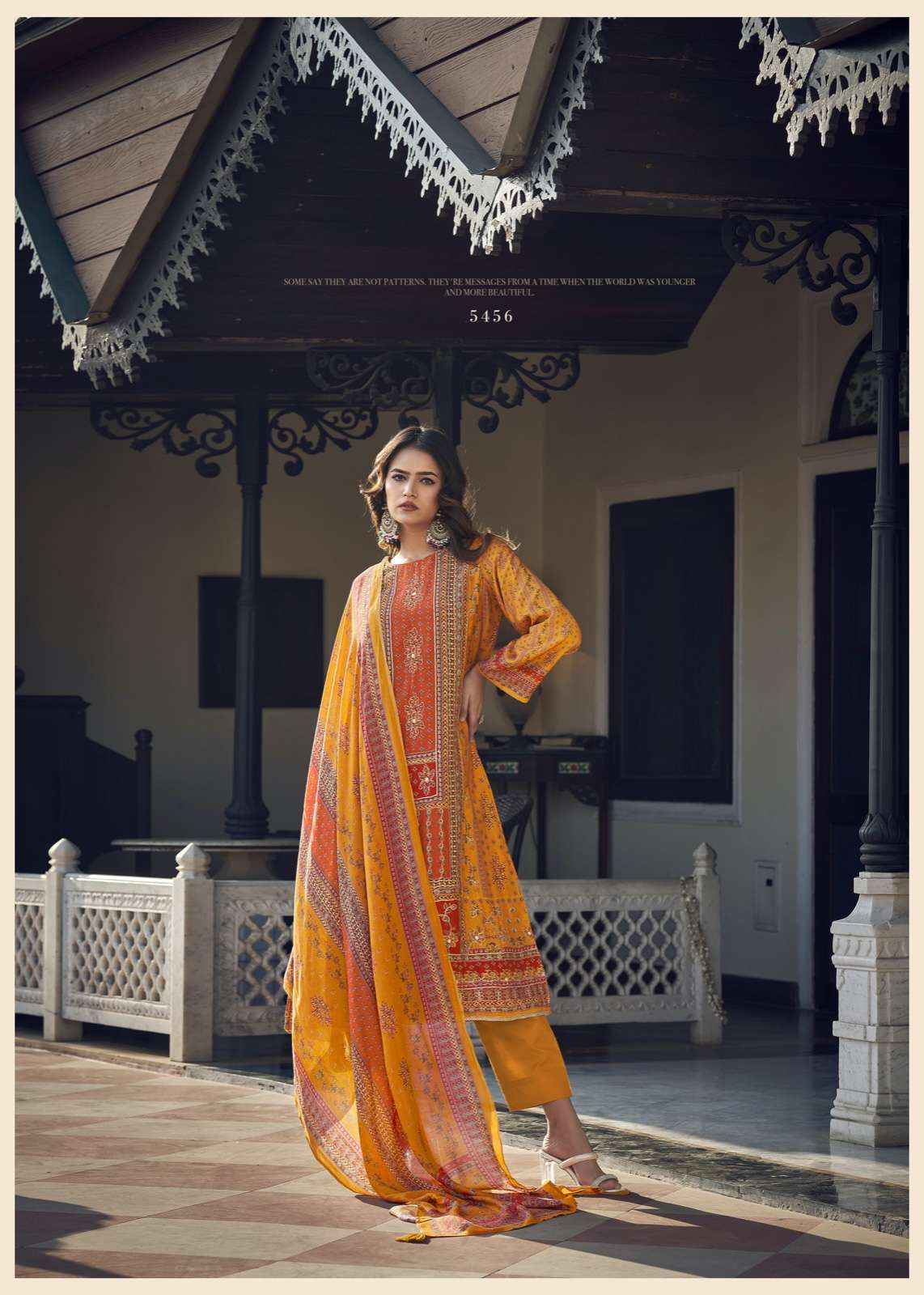 PRM TRENDZ OZARA MUSLIN DESIGNER SALWAR KAMEEZ ( 8 PCS CATALOG )