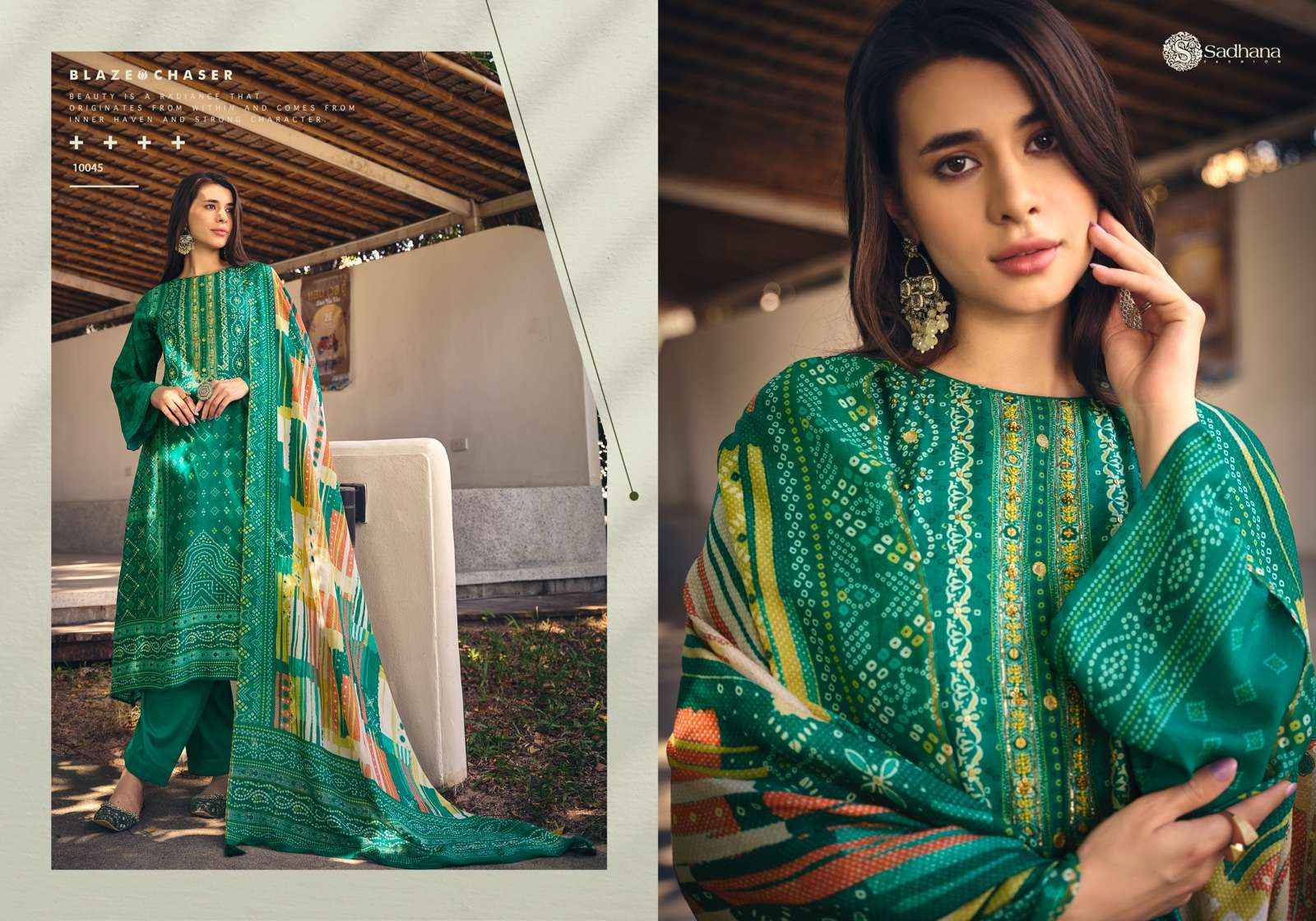 SADHANA FASHION INAAYAT MUSLIN DESIGNER SUITS