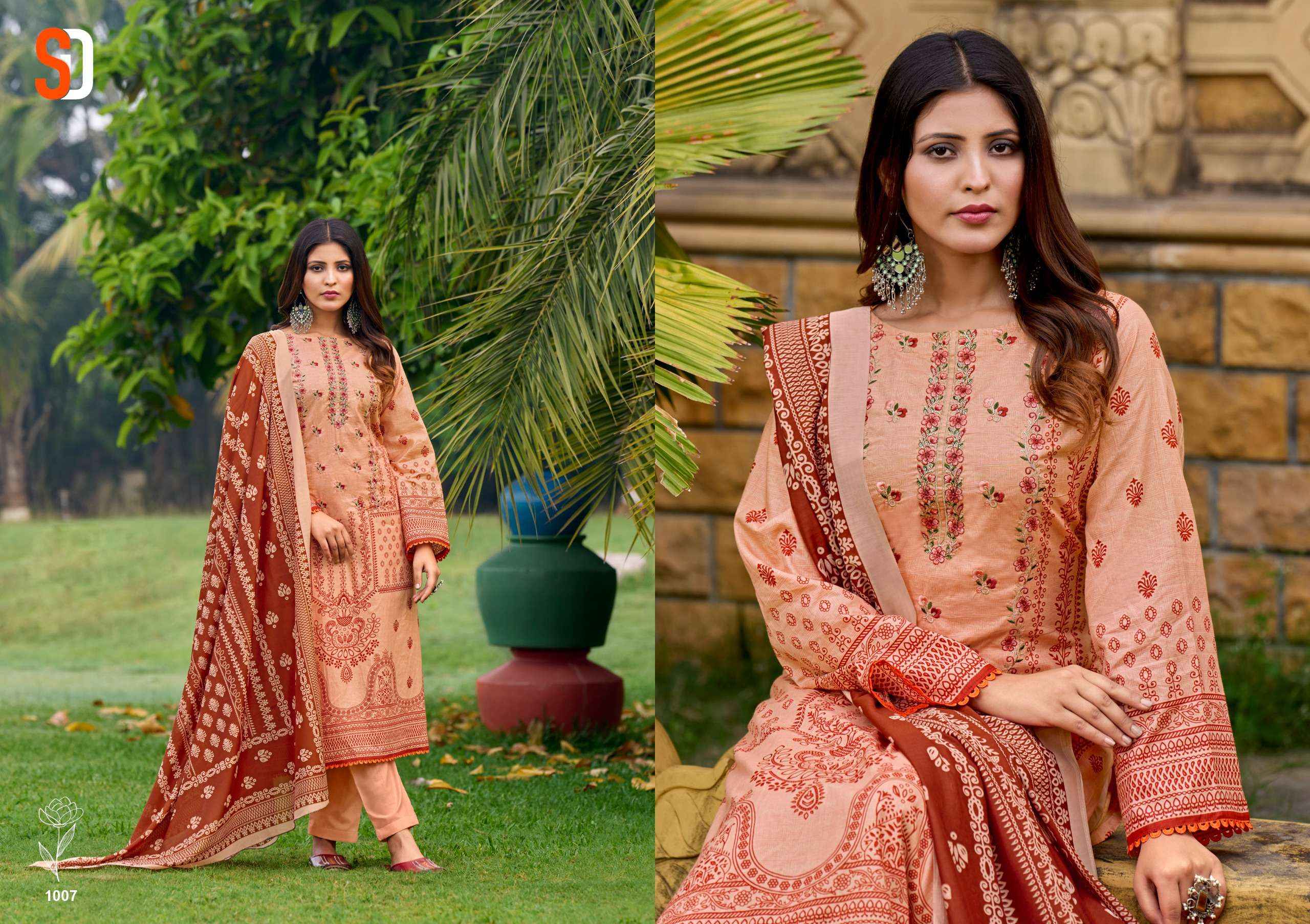 SHARADDHA DESIGNER BIN SAEED LAWN COLLECTION VOL 6 DESIGNER SUITS