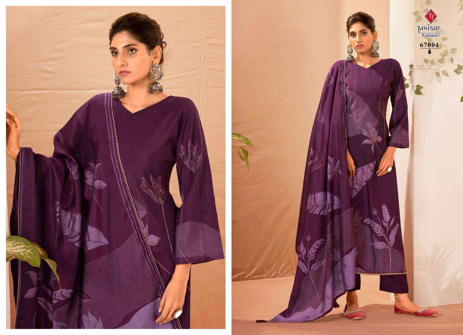 TANISHK FASHION KORAL MUSLIN SALWAR KAMEEZ ( 6 PCS CATALOG )