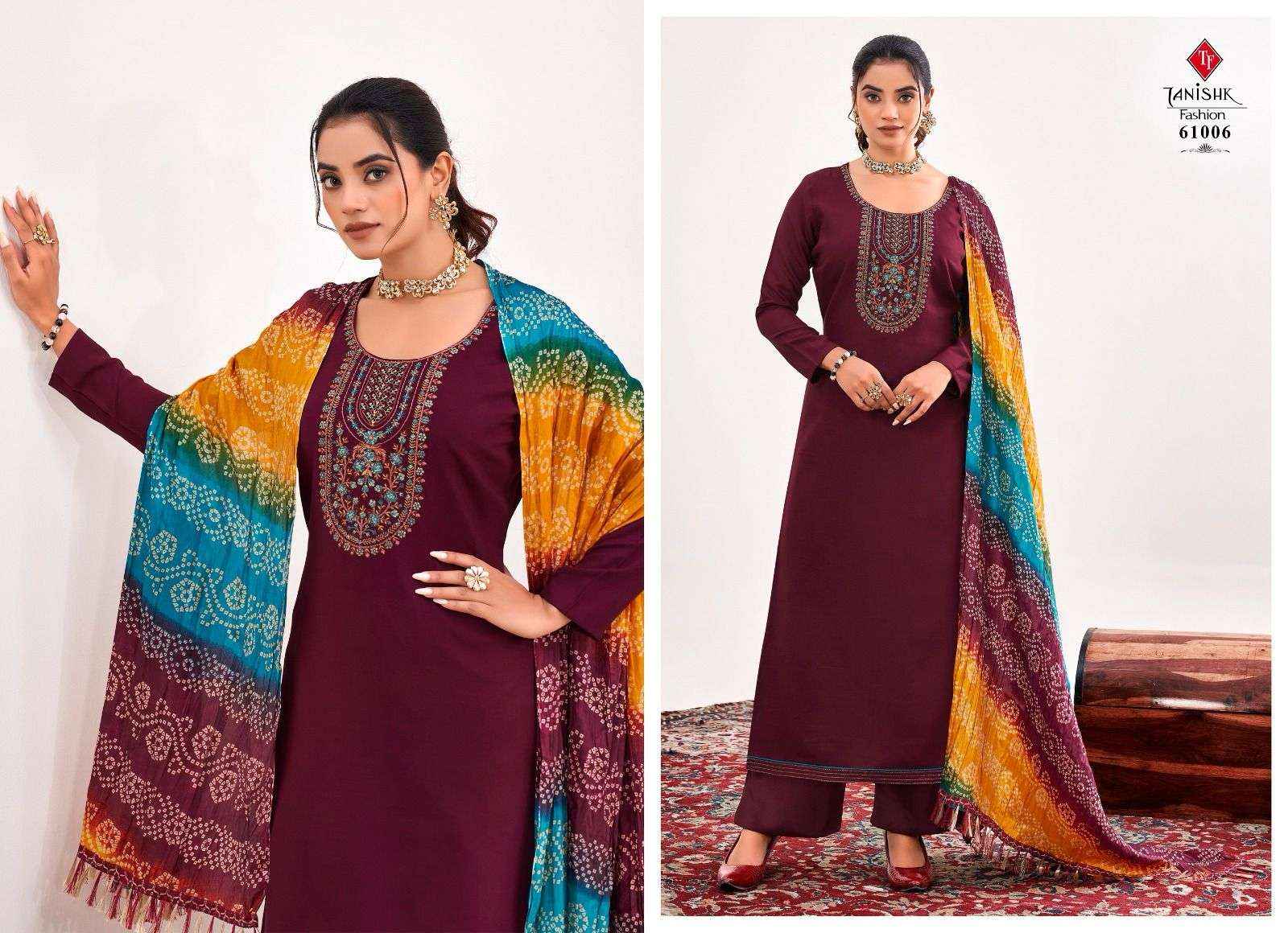 TANISHK FASHION NIHAR SALWAR KAMEEZ - WHOLESALE PRICE ( 6 PCS CATALOG )