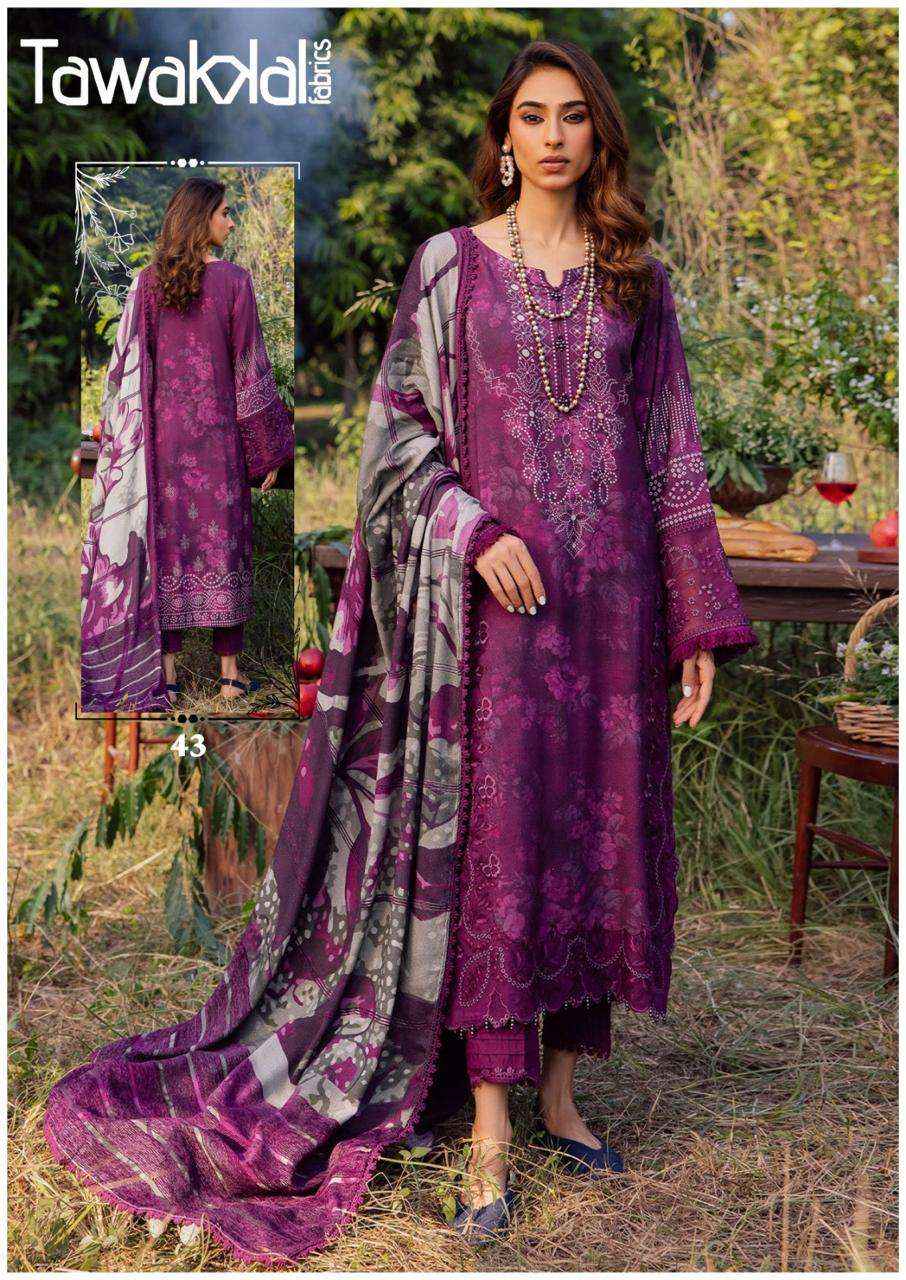 TAWAKKAL FABRICS MEHROZ VOL-5 PAKISTANI SUITS