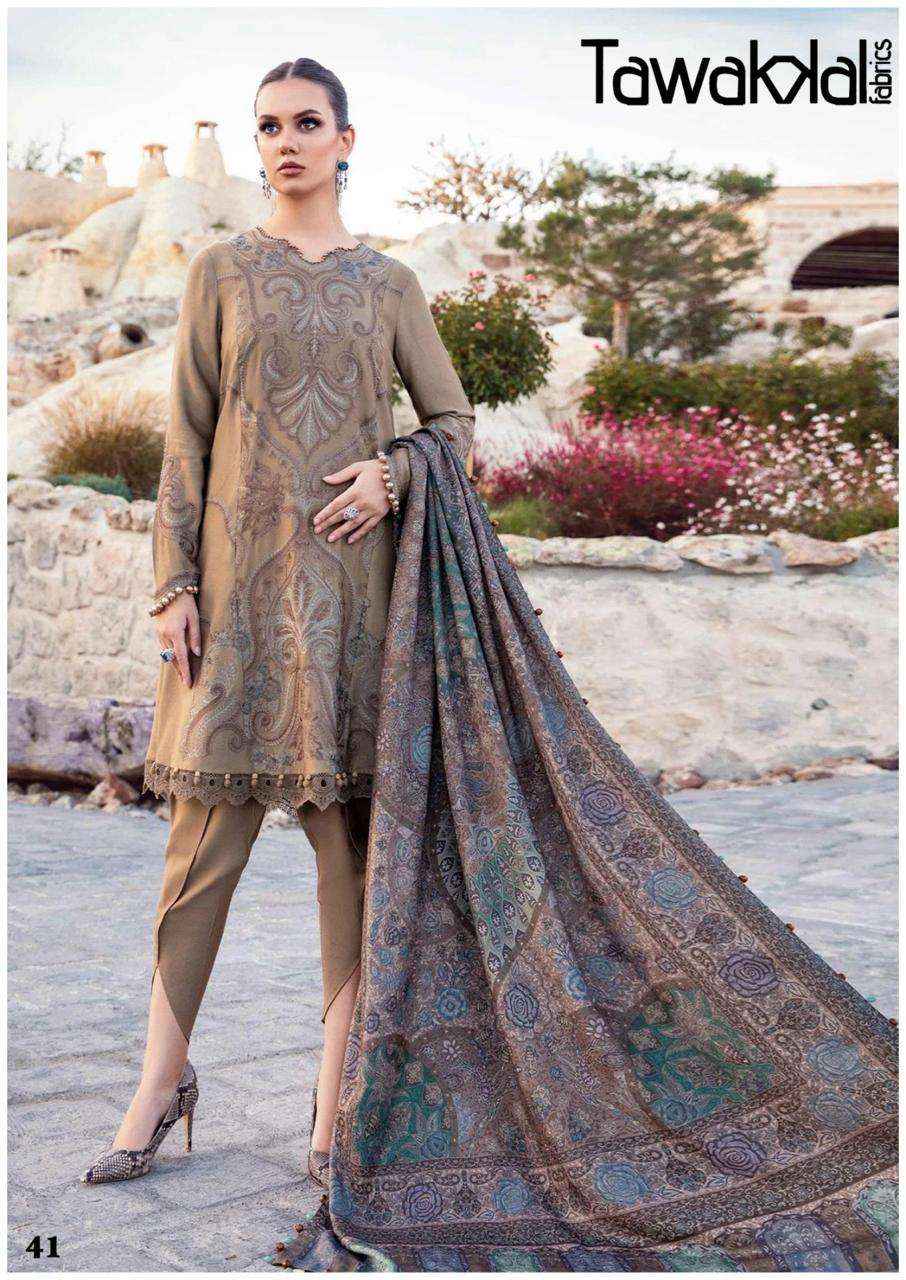 TAWAKKAL FABRICS MEHROZ VOL-5 PAKISTANI SUITS