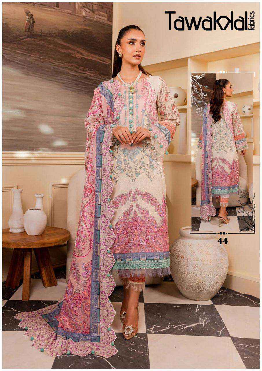 TAWAKKAL FABRICS MEHROZ VOL-5 PAKISTANI SUITS