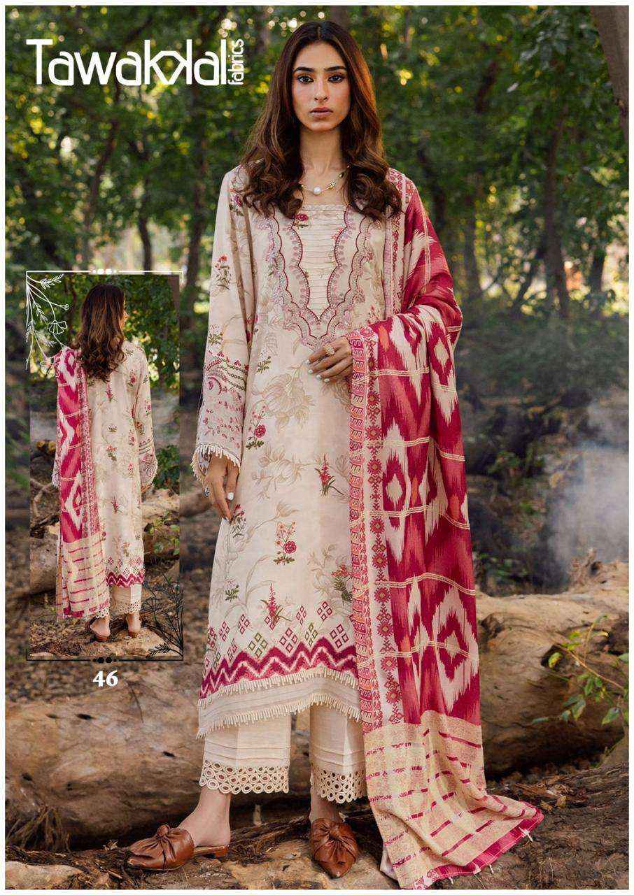 TAWAKKAL FABRICS MEHROZ VOL-5 PAKISTANI SUITS