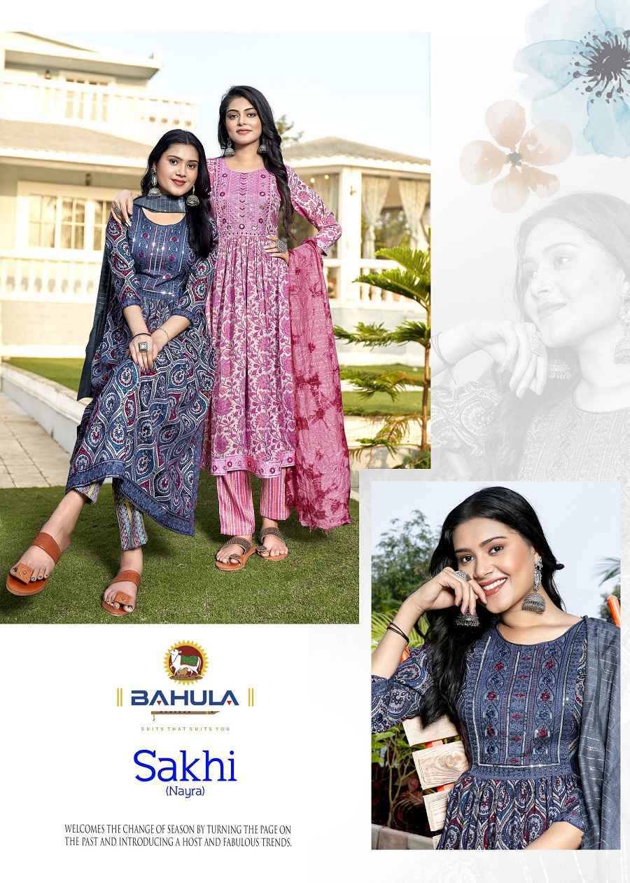 Bahula Sakhi Nayra Vol 1 Ready Made Cotton Suits ( 7 Pcs Catalog )