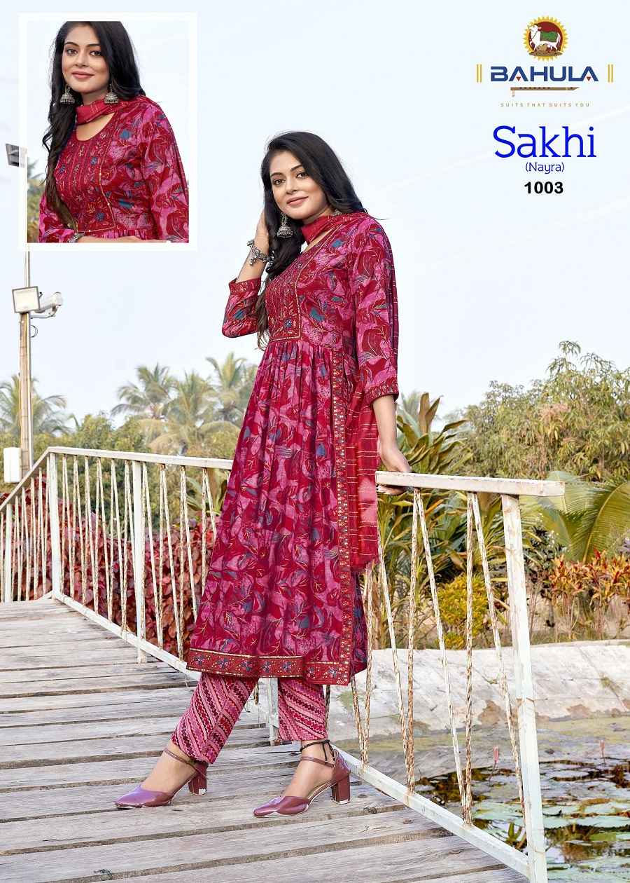 Bahula Sakhi Nayra Vol 1 Ready Made Cotton Suits ( 7 Pcs Catalog )