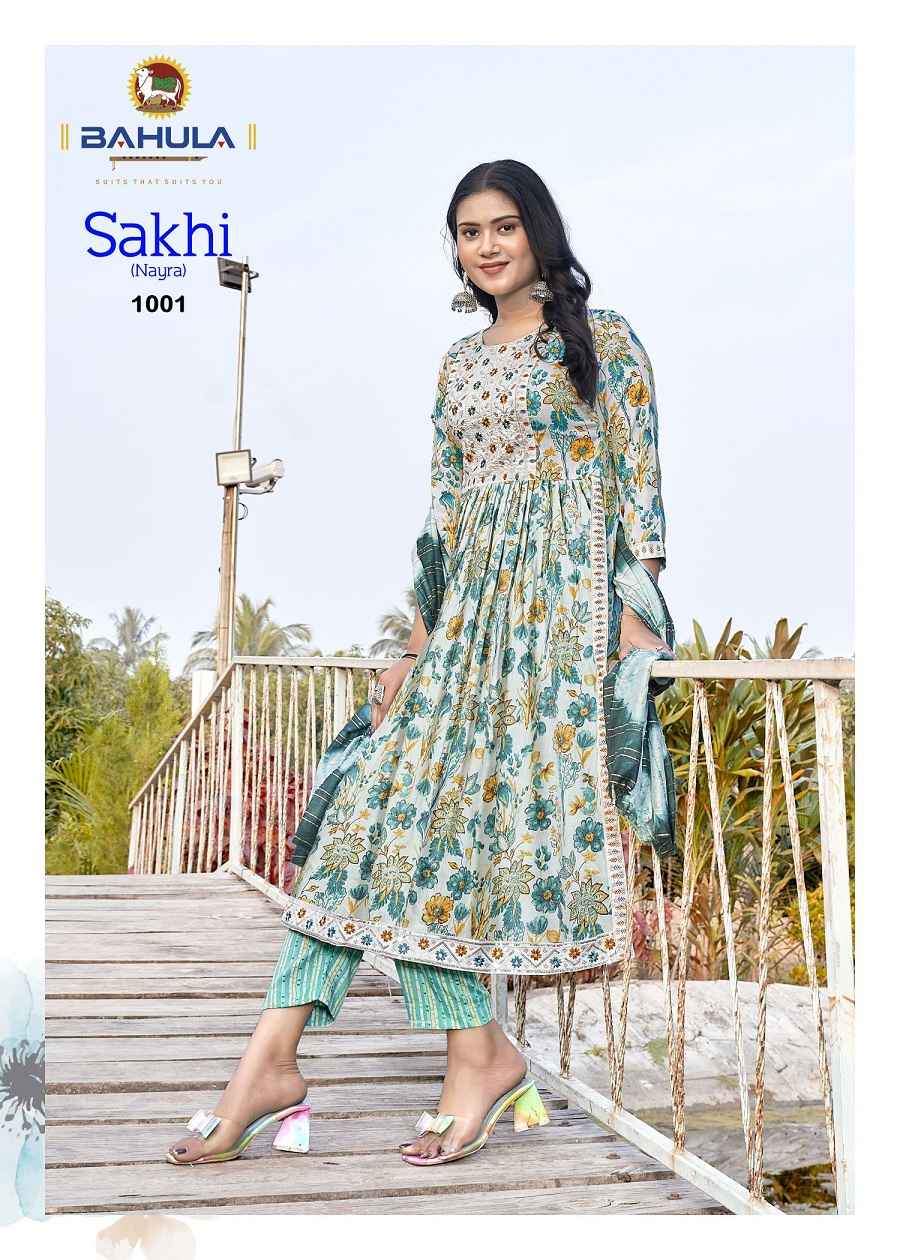 Bahula Sakhi Nayra Vol 1 Ready Made Cotton Suits ( 7 Pcs Catalog )