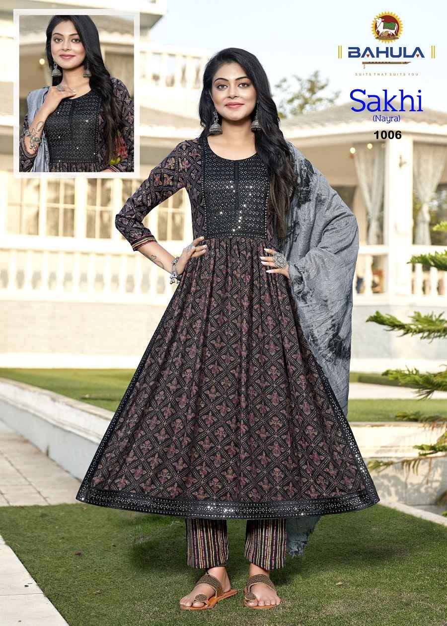 Bahula Sakhi Nayra Vol 1 Ready Made Cotton Suits ( 7 Pcs Catalog )