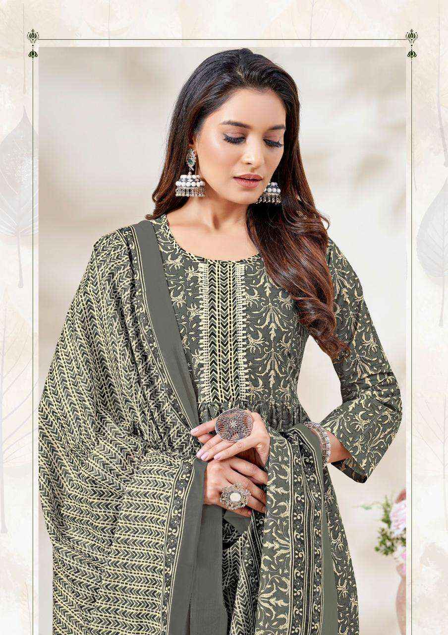 Balaji Cotton Nayraa Vol 1 Cotton Nayra Style Readymade Suits ( 12 Pcs Catalog )