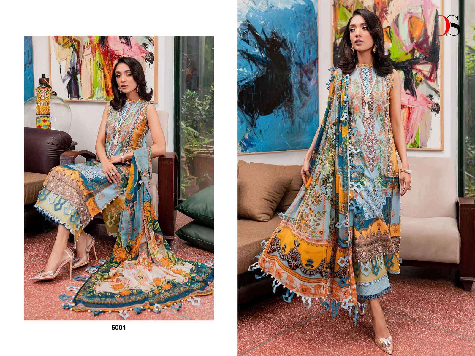 Deepsy Jade Bliss Lawn 24 PAKISTANI SUITS, SURAT WHOLESALER