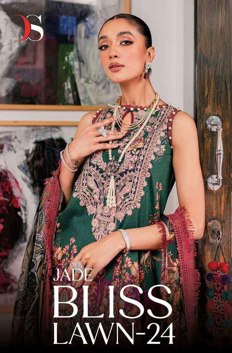 Deepsy Jade Bliss Lawn 24 PAKISTANI SUITS, SURAT WHOLESALER