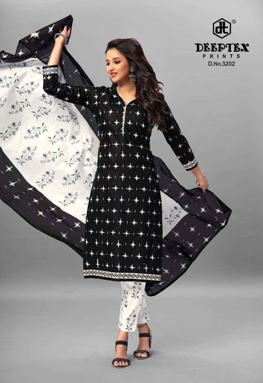 DEEPTEX PRINTS CHIEF GUEST VOL-32 PURE COTTON SALWAR KAMEEZ ( 15 PCS CATALOG )