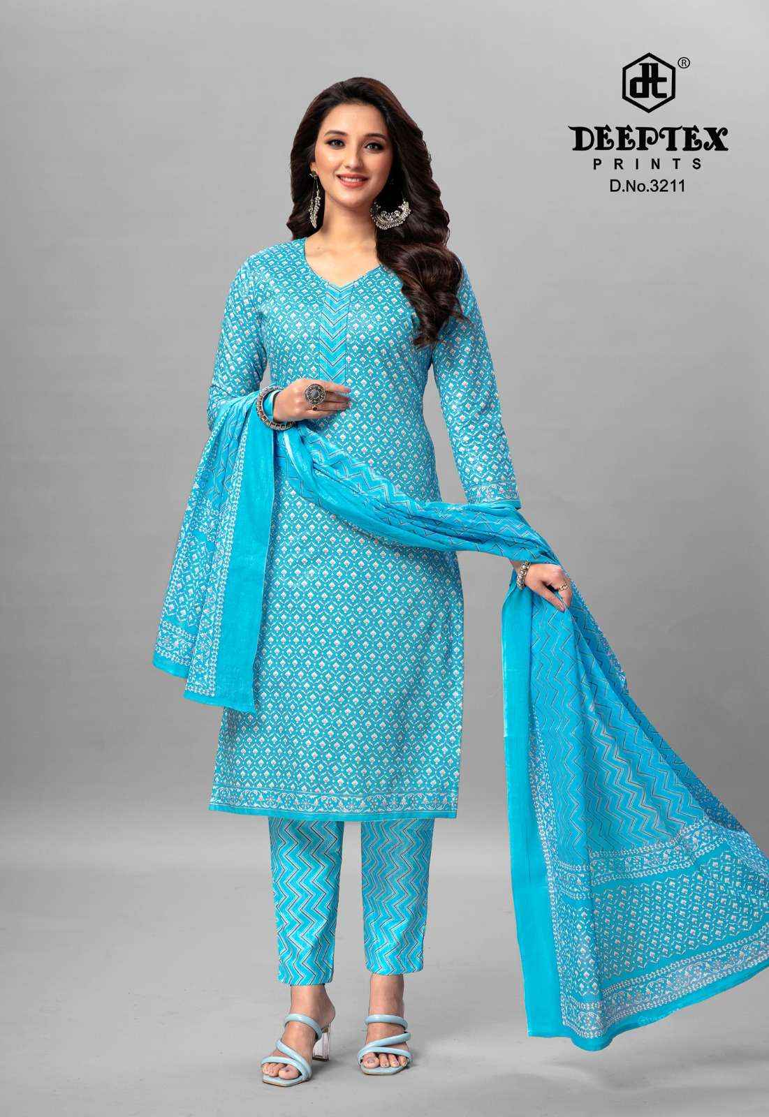 DEEPTEX PRINTS CHIEF GUEST VOL-32 PURE COTTON SALWAR KAMEEZ ( 15 PCS CATALOG )