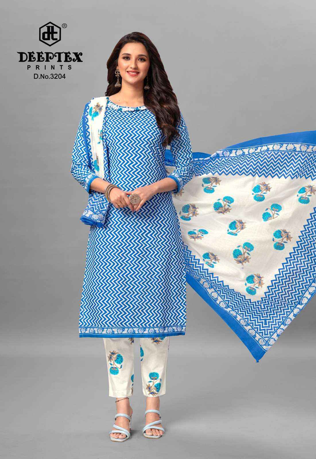 DEEPTEX PRINTS CHIEF GUEST VOL-32 PURE COTTON SALWAR KAMEEZ ( 15 PCS CATALOG )