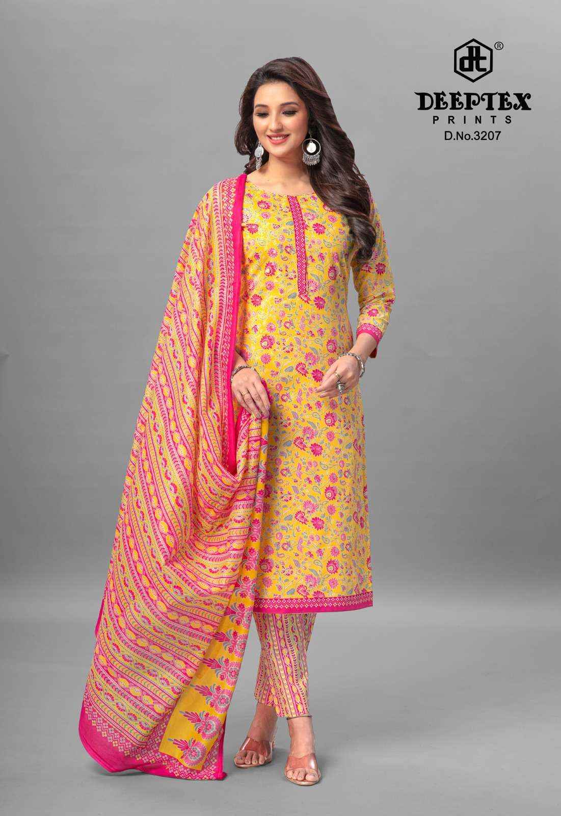 DEEPTEX PRINTS CHIEF GUEST VOL-32 PURE COTTON SALWAR KAMEEZ ( 15 PCS CATALOG )