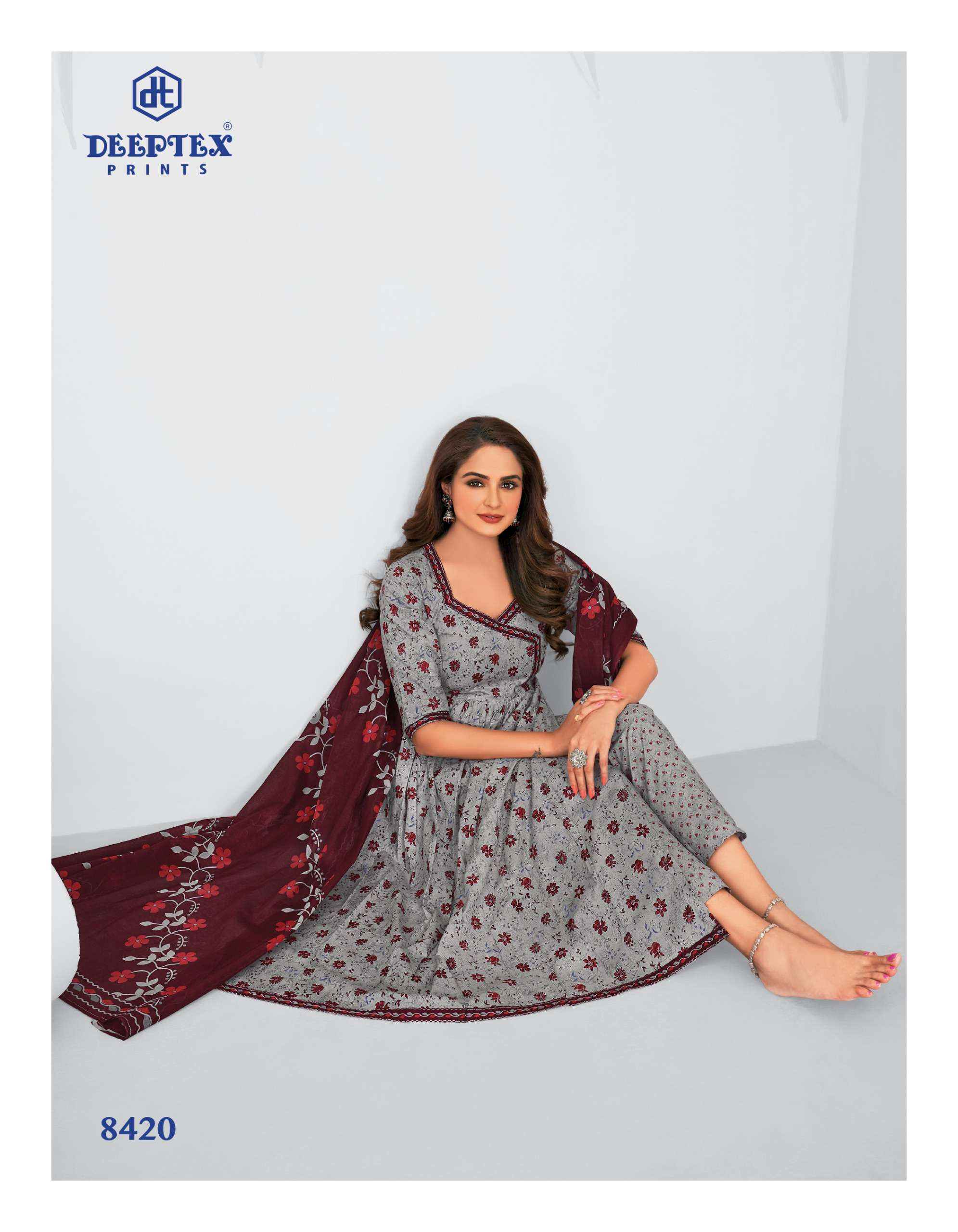 DEEPTEX PRINTS MISS INDIA VOL-84 DRESS MATERIAL ( 26 PCS CATALOG )