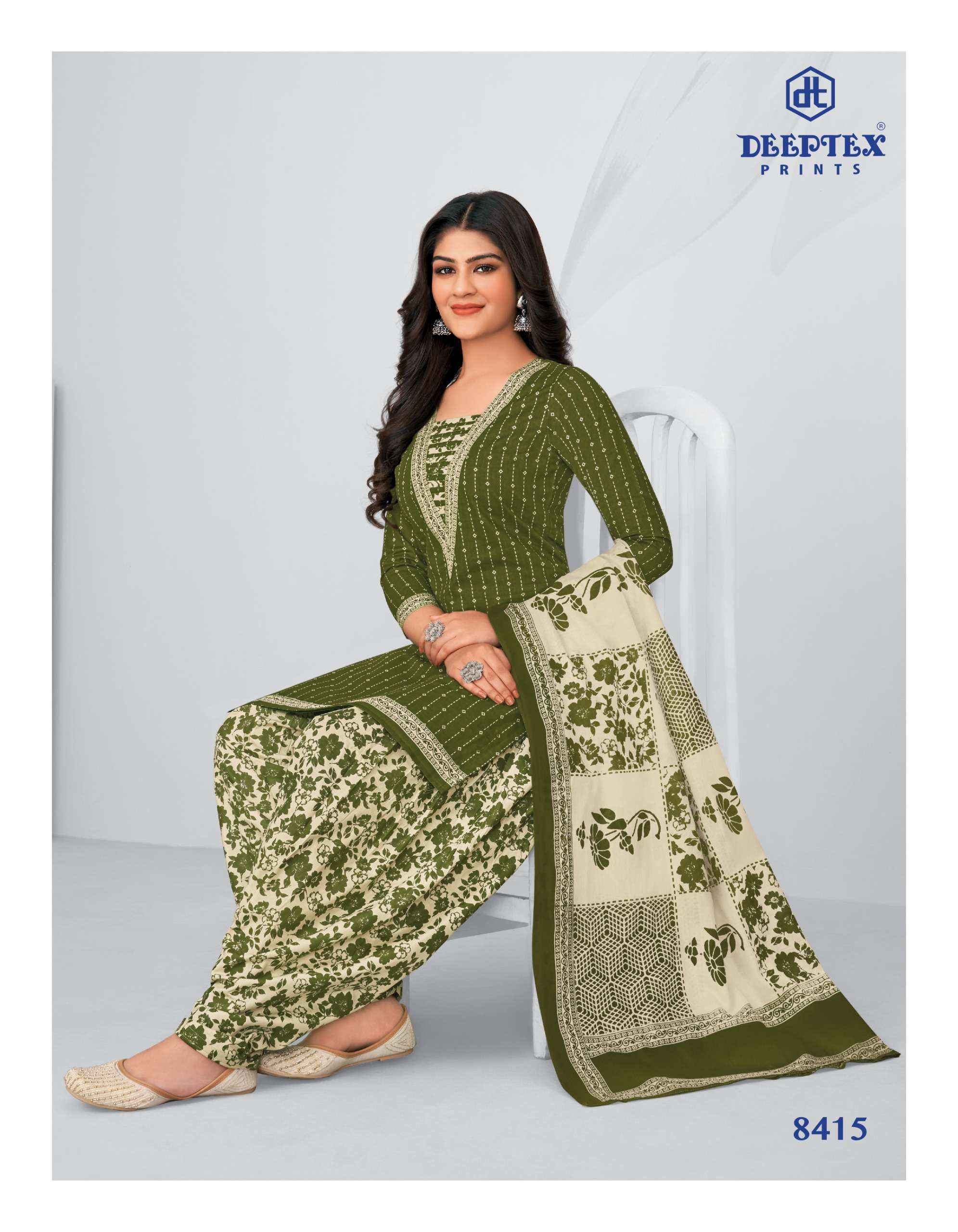 DEEPTEX PRINTS MISS INDIA VOL-84 DRESS MATERIAL ( 26 PCS CATALOG )