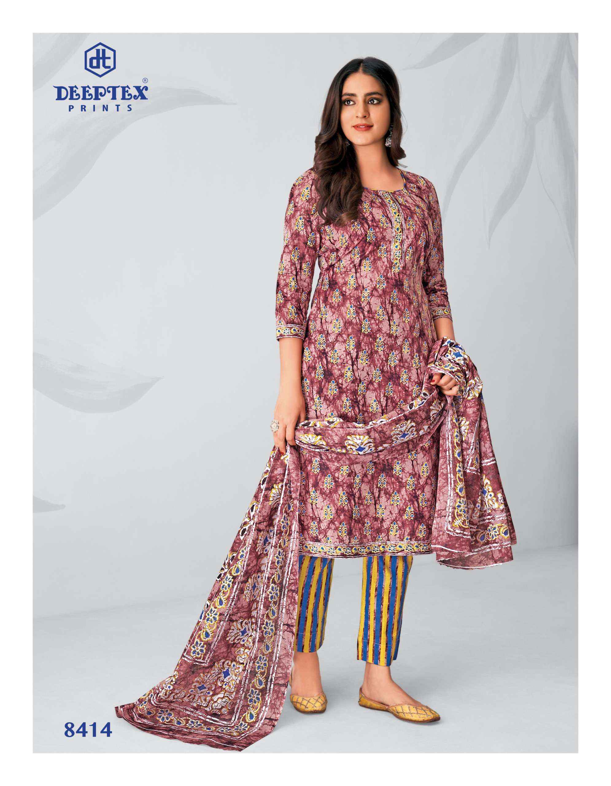 DEEPTEX PRINTS MISS INDIA VOL-84 DRESS MATERIAL ( 26 PCS CATALOG )