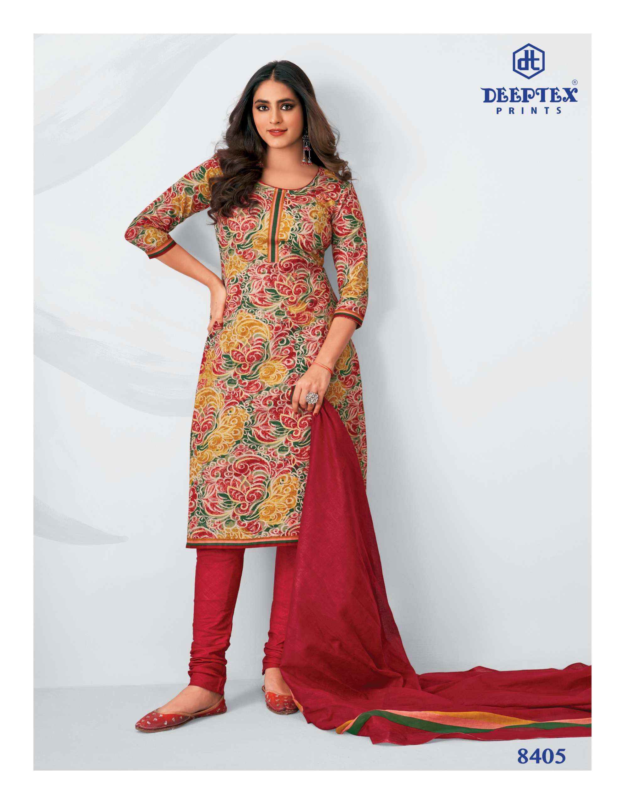 DEEPTEX PRINTS MISS INDIA VOL-84 DRESS MATERIAL ( 26 PCS CATALOG )