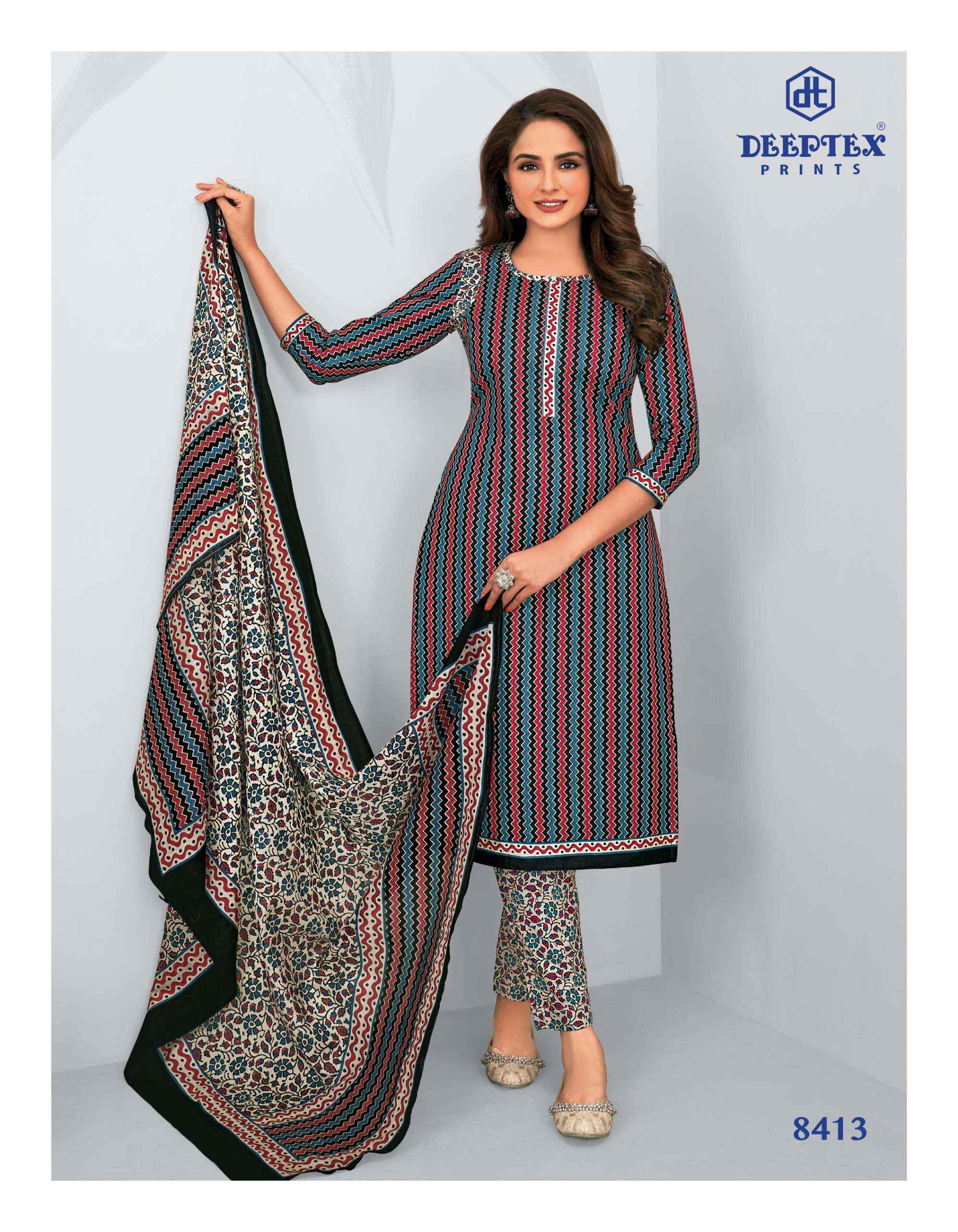 DEEPTEX PRINTS MISS INDIA VOL-84 DRESS MATERIAL ( 26 PCS CATALOG )