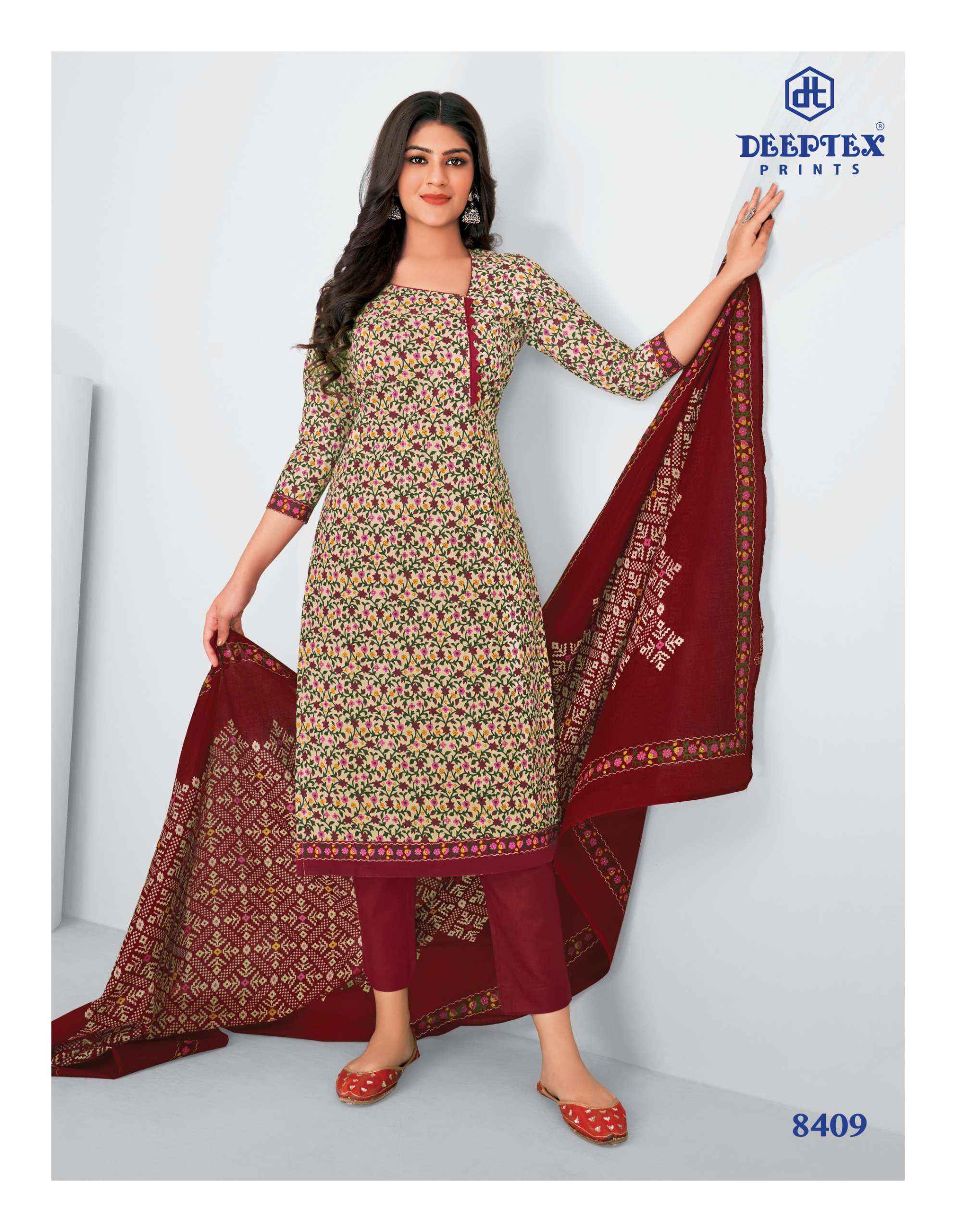 DEEPTEX PRINTS MISS INDIA VOL-84 DRESS MATERIAL ( 26 PCS CATALOG )