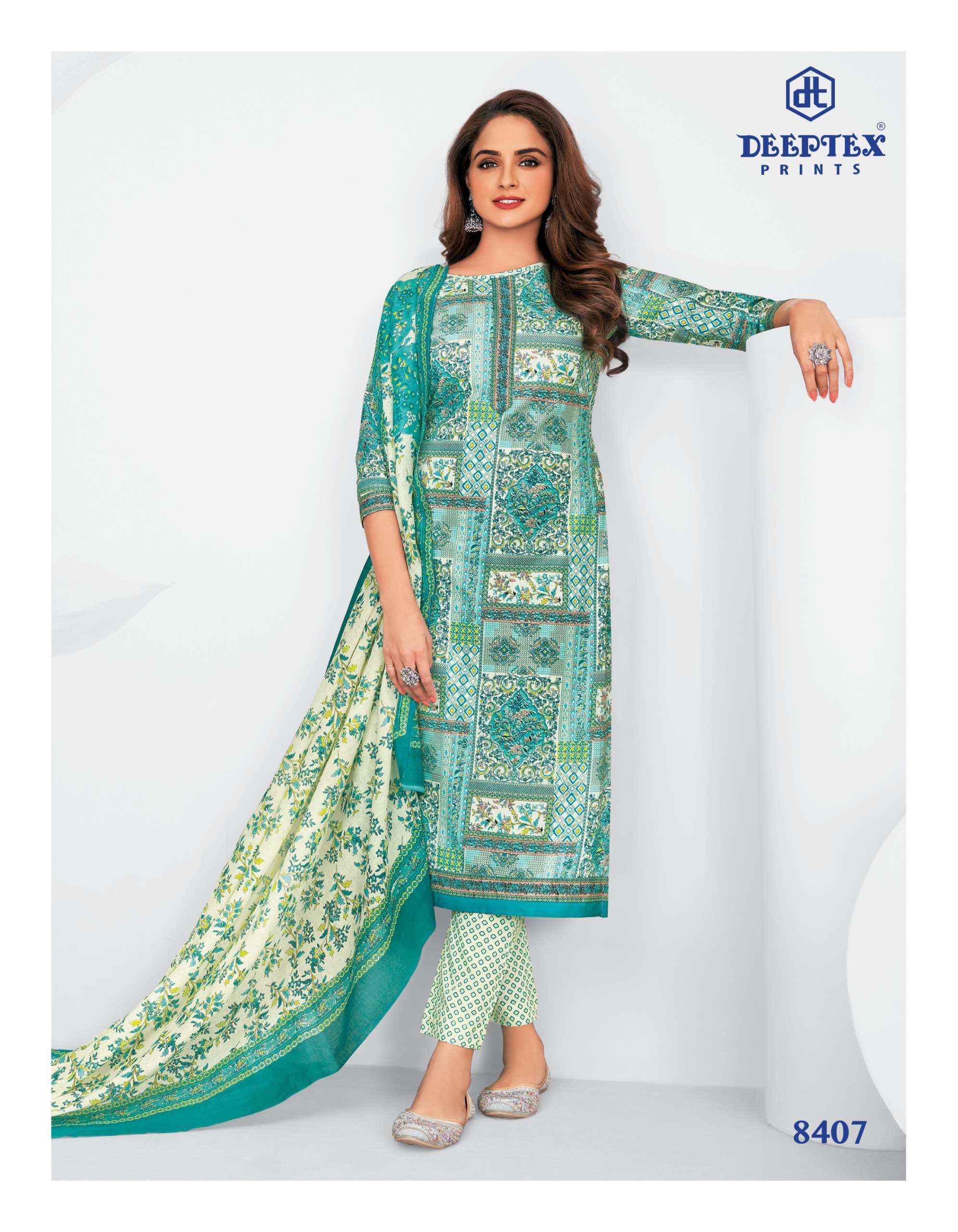 DEEPTEX PRINTS MISS INDIA VOL-84 DRESS MATERIAL ( 26 PCS CATALOG )