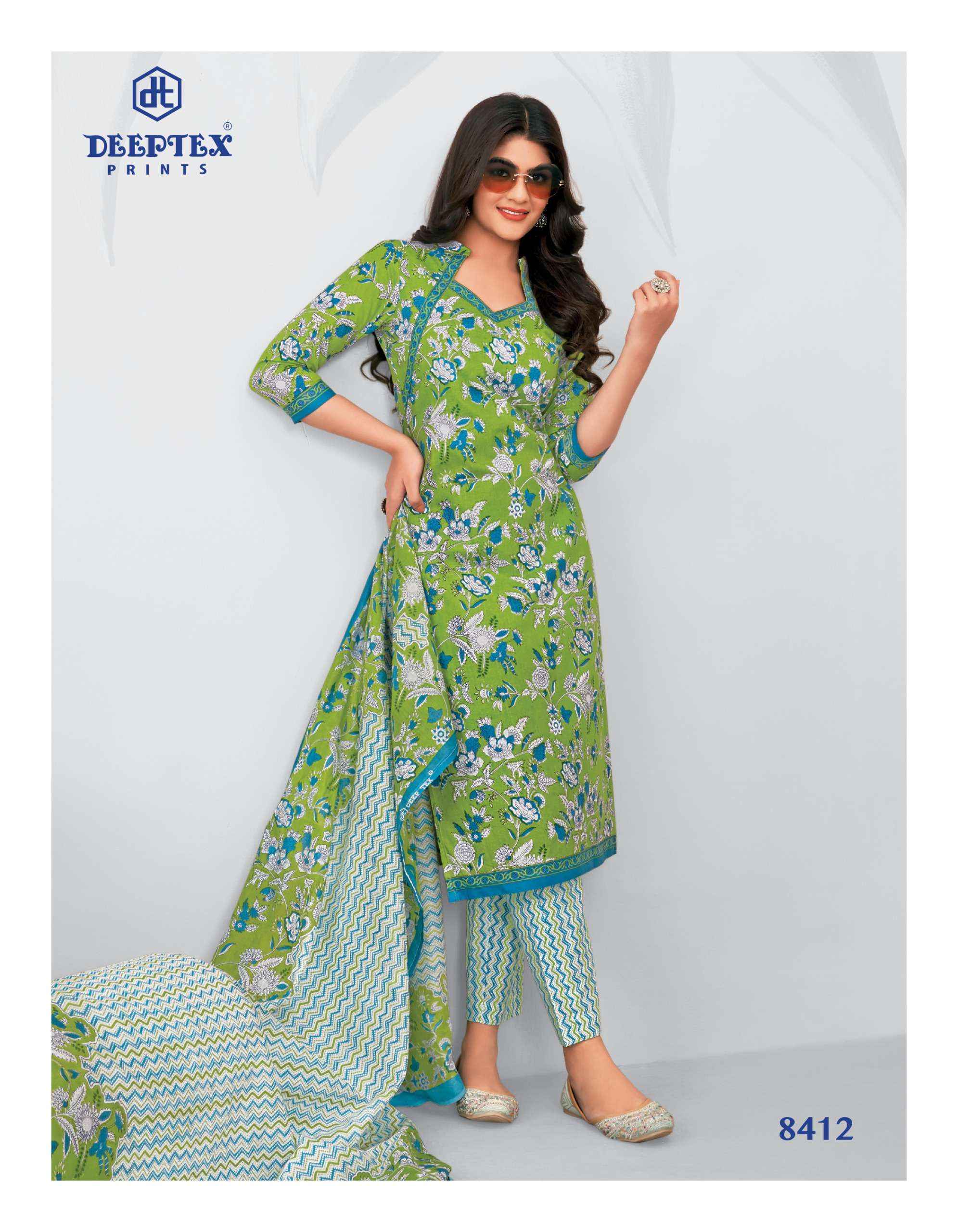 DEEPTEX PRINTS MISS INDIA VOL-84 DRESS MATERIAL ( 26 PCS CATALOG )