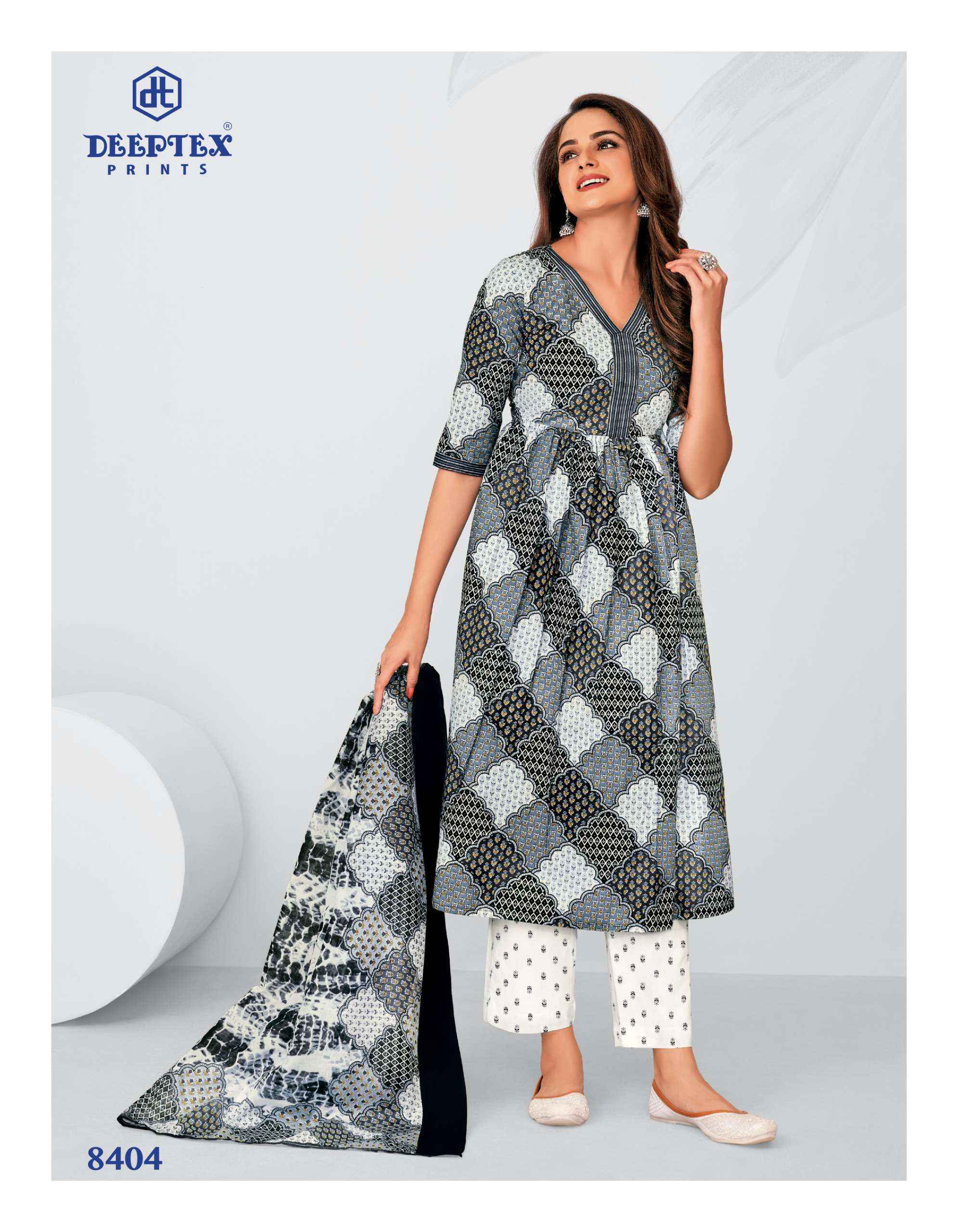 DEEPTEX PRINTS MISS INDIA VOL-84 DRESS MATERIAL ( 26 PCS CATALOG )