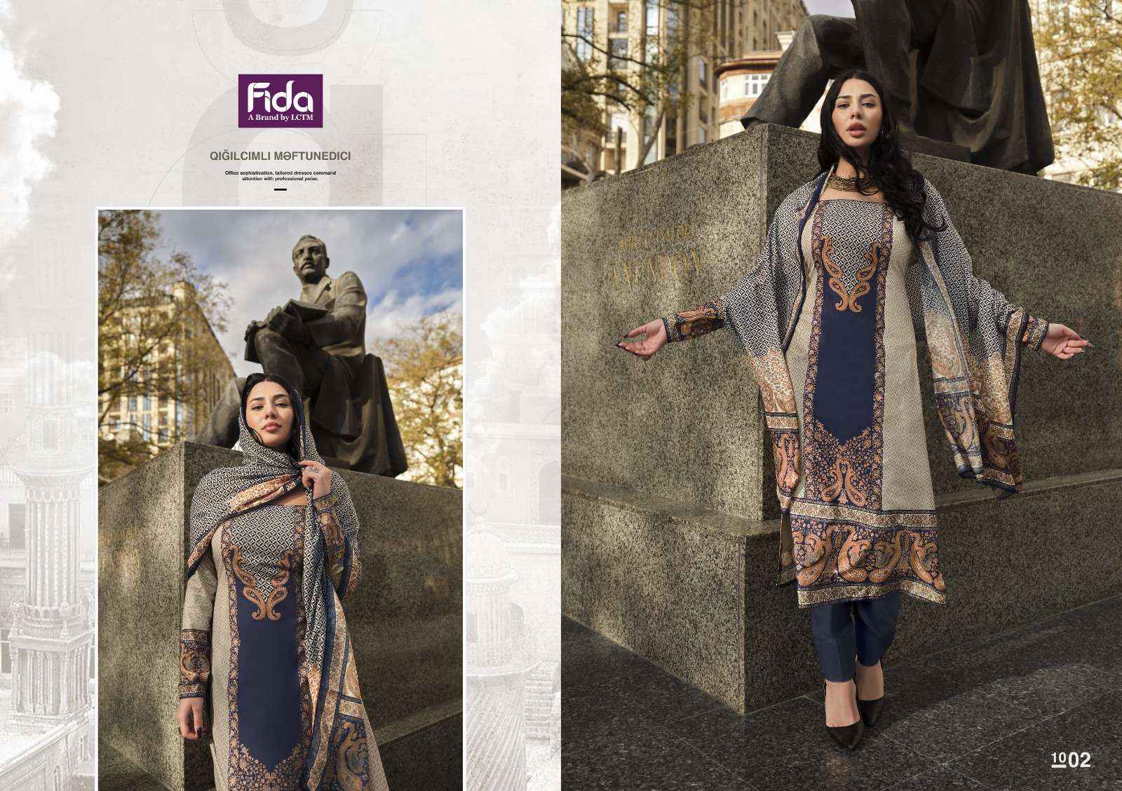 FIDA MURAD BLENDED COTTON WOMEN DRESSS ( 6 PCS CATALOG )