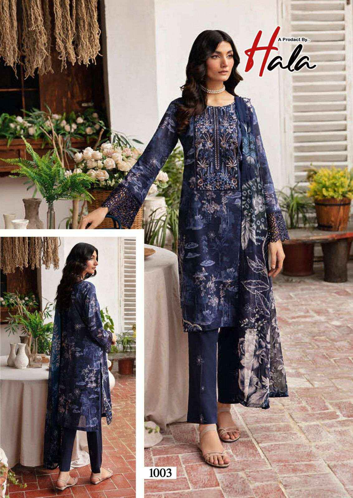 HALA RANGREZ VOL 2 COTTON DRESS MATERIAL ( 6 PCS CATALOG )