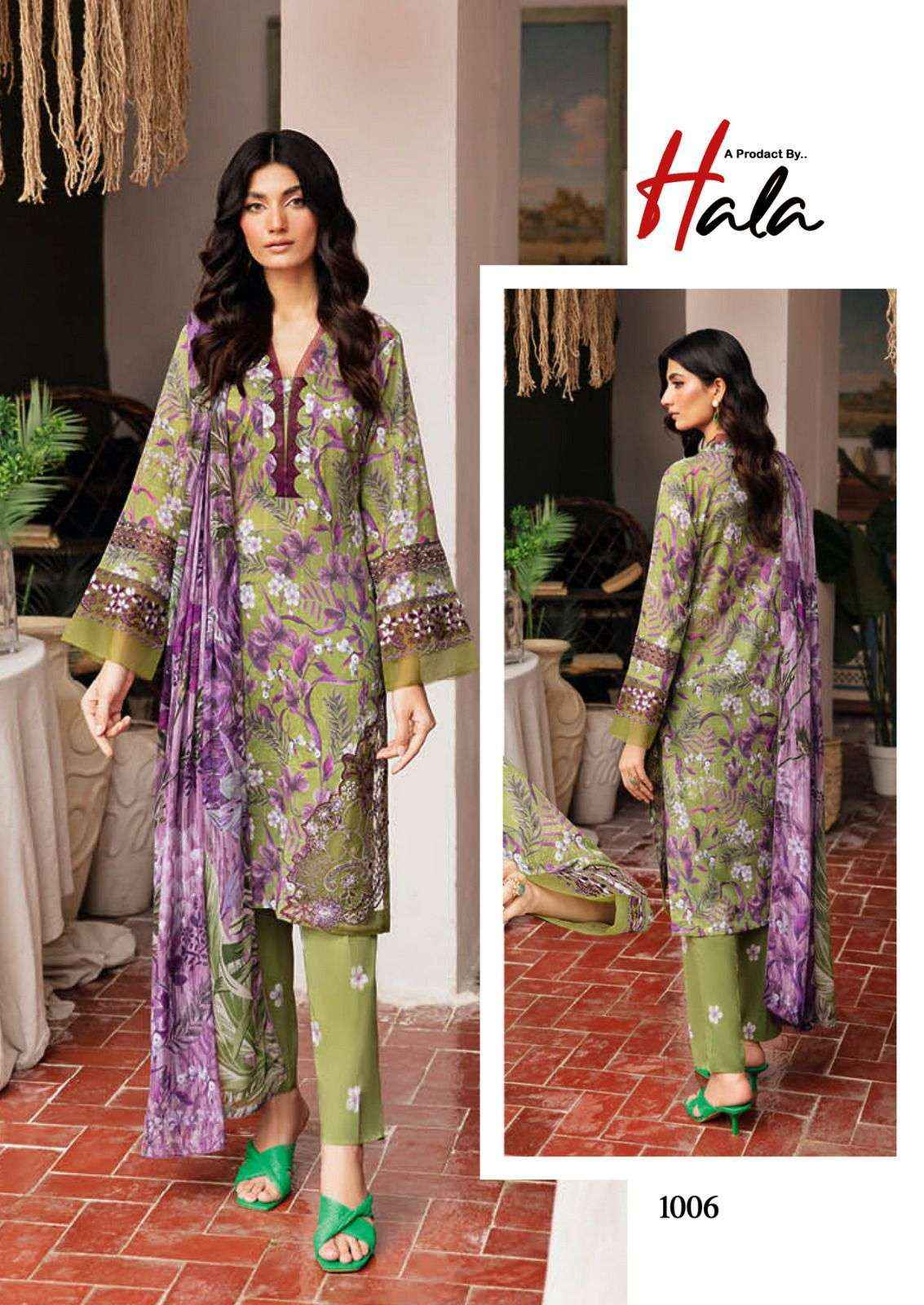 HALA RANGREZ VOL 2 COTTON DRESS MATERIAL ( 6 PCS CATALOG )