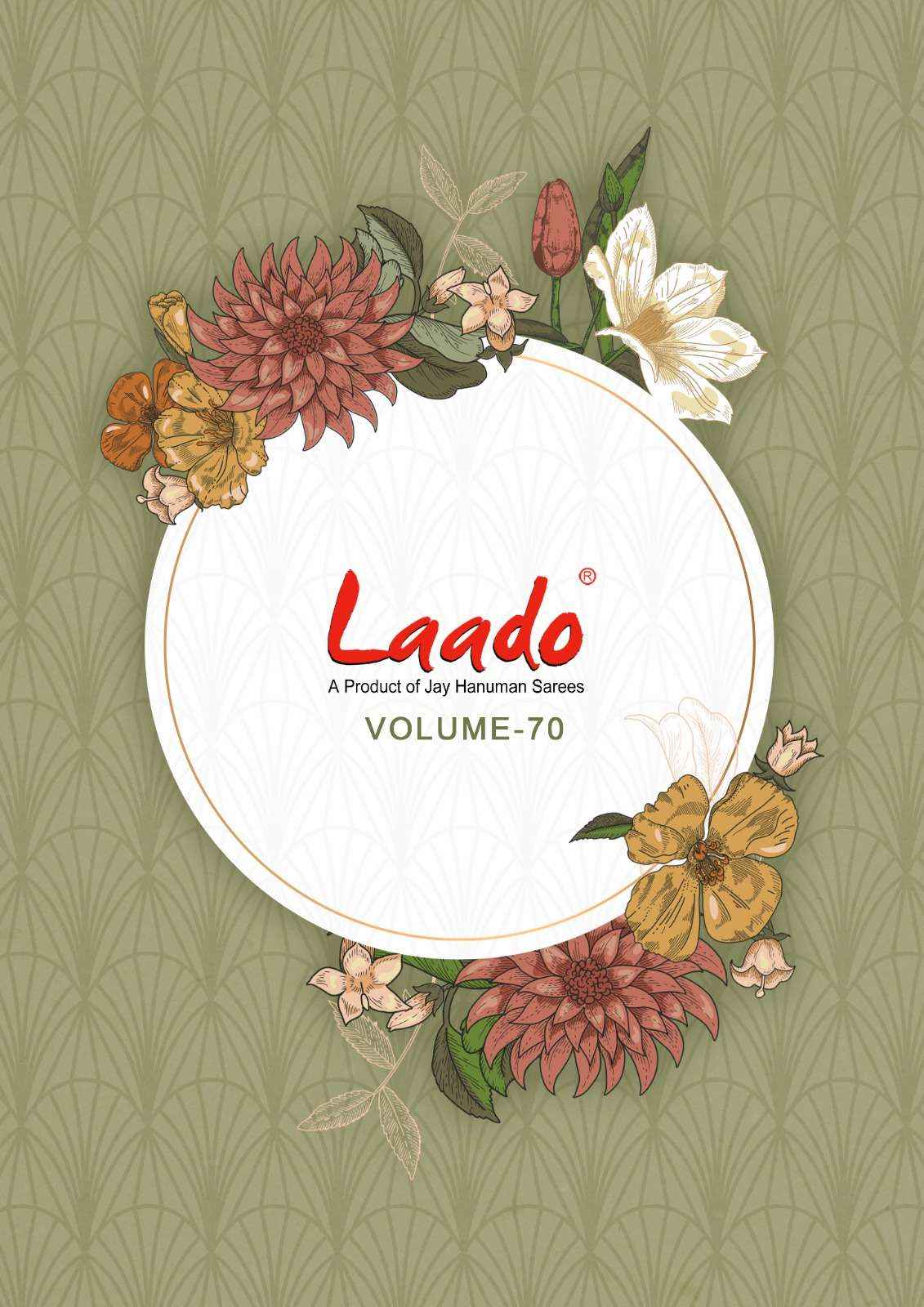 LAADO VOL-70  PURE COTTON UNSTITCHED DRESS MATERIAL ( 20 PCS CATALOG )