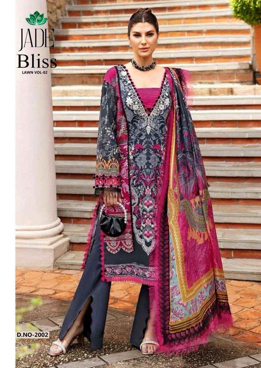 NAND GOPAL JADE BLISS VOL 2 COTTON PAKISTANI SALWAR SUITS ( 8 PCS CATALOG )