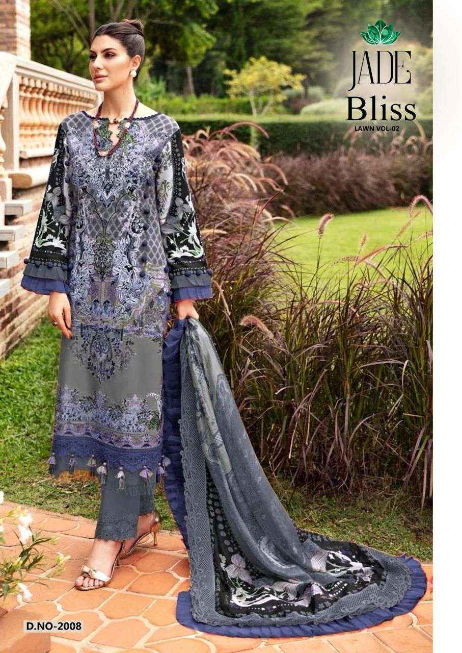 NAND GOPAL JADE BLISS VOL 2 COTTON PAKISTANI SALWAR SUITS ( 8 PCS CATALOG )