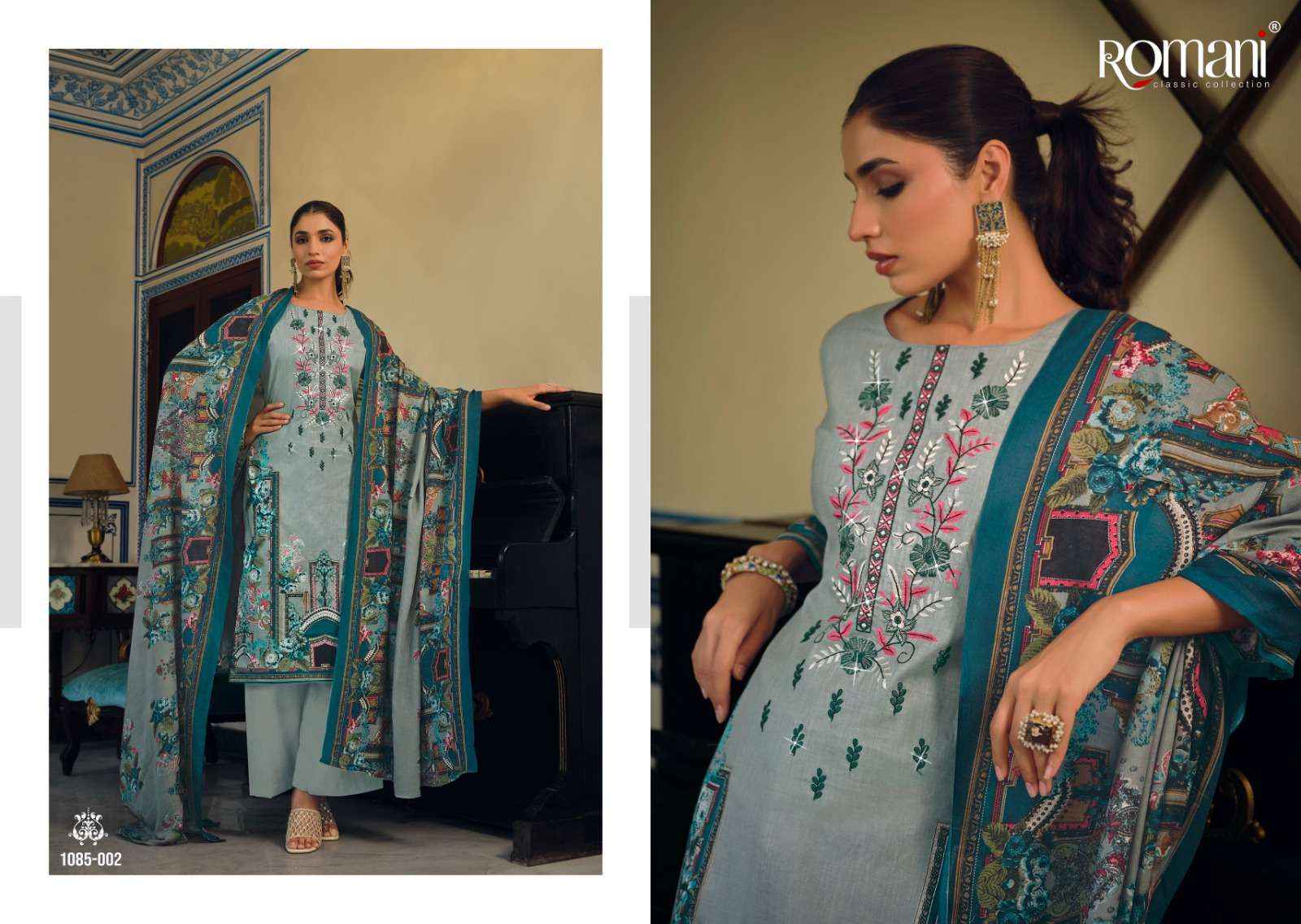 ROMANI NAIRA VOL-1 COTTON DESIGNER SALWAR SUITS ( 10 PCS CATALOG )