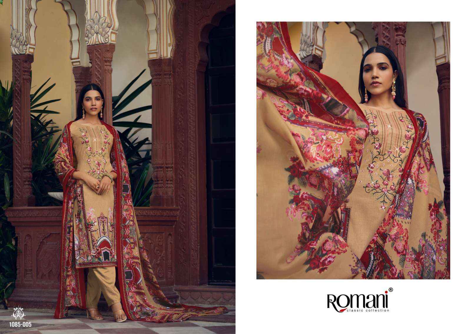 ROMANI NAIRA VOL-1 COTTON DESIGNER SALWAR SUITS ( 10 PCS CATALOG )