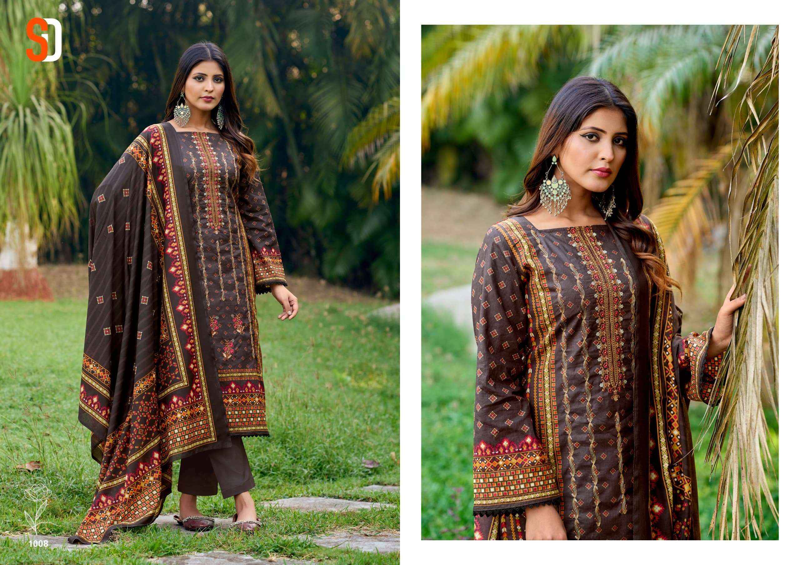 SHARADDHA DESIGNER BIN SAEED LAWN COLLECTION VOL 6 SUITS