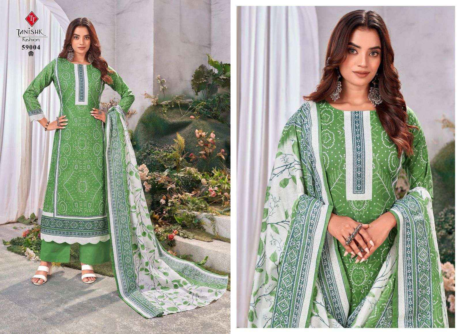 TANISHK FASHION GAZAL COTTON SALWAR KAMEEZ ( 8 PCS CATALOG )