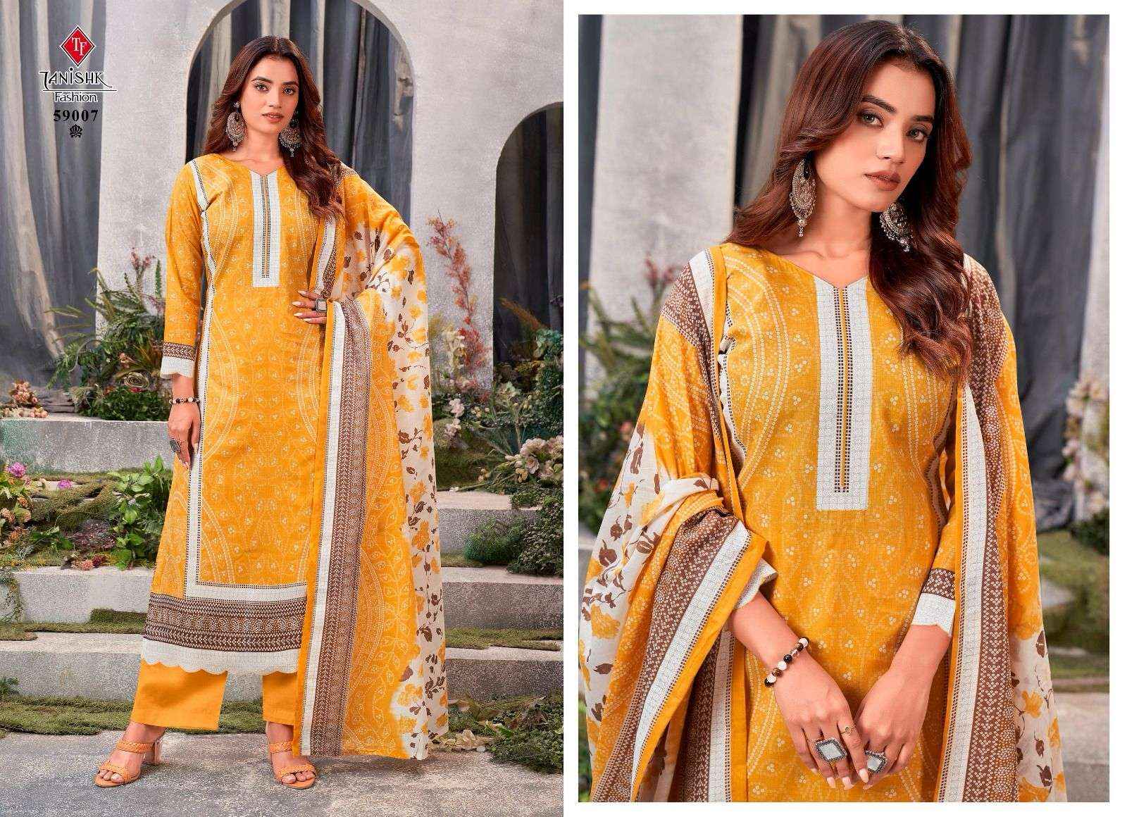 TANISHK FASHION GAZAL COTTON SALWAR KAMEEZ ( 8 PCS CATALOG )