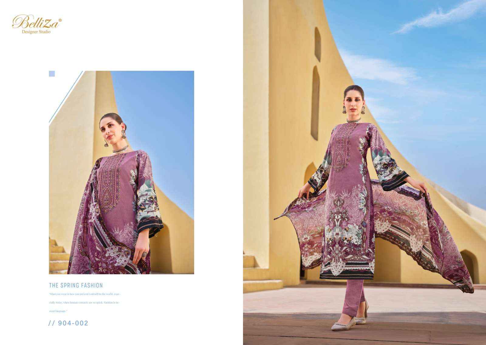 Belliza Guzarish Vol-6 Pure Cotton Salwar Suits  ( 8 Pcs Catalog )