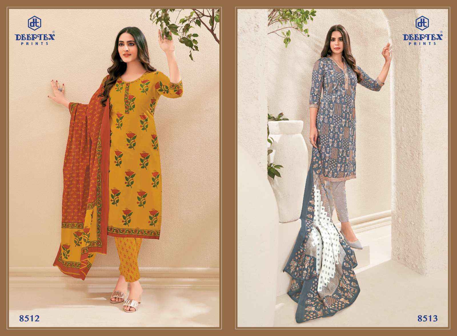 DEEPTEX PRINTS MISS INDIA VOL 85 COTTON PRINT DRESS MATERIAL ( 26 PCS CATALOG )