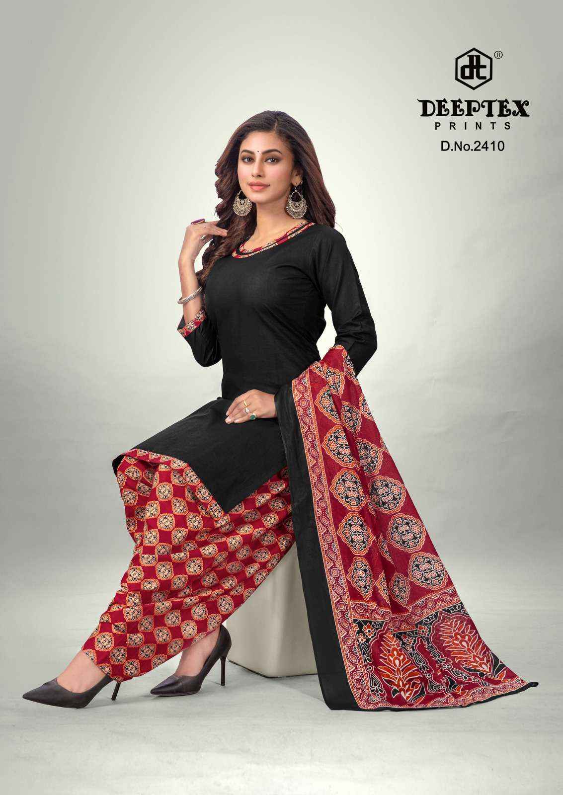 DEEPTEX PRINTS PICHKARI VOL 24 UNSTITCHED DRESS MATERIAL ( 10 PCS CATALOG )